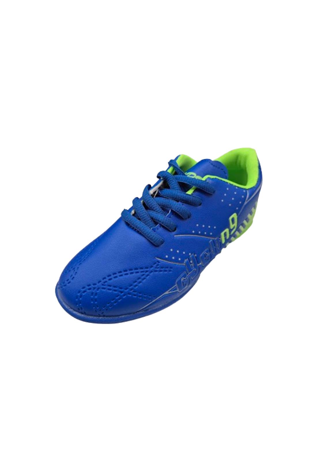 ZAPATILLAS NIÑO VINNYS OUTLET FÚTBOL AZUL - 1