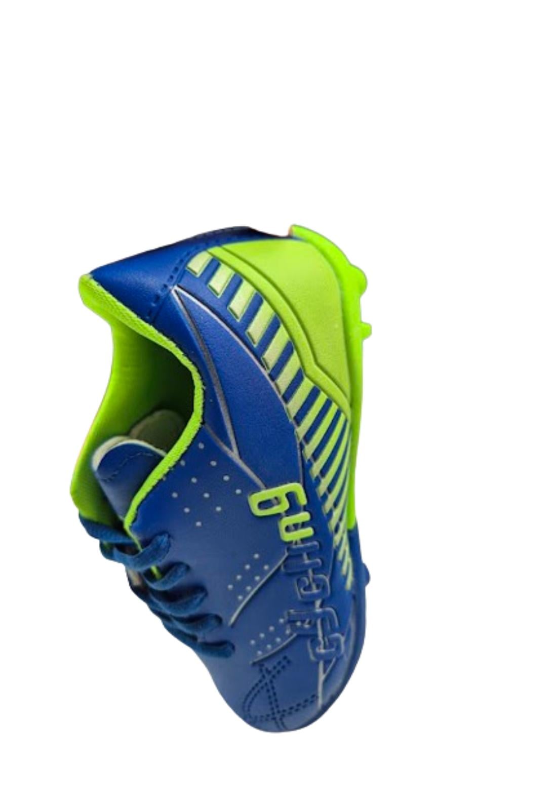 ZAPATILLAS NIÑO VINNYS OUTLET FÚTBOL AZUL - 3