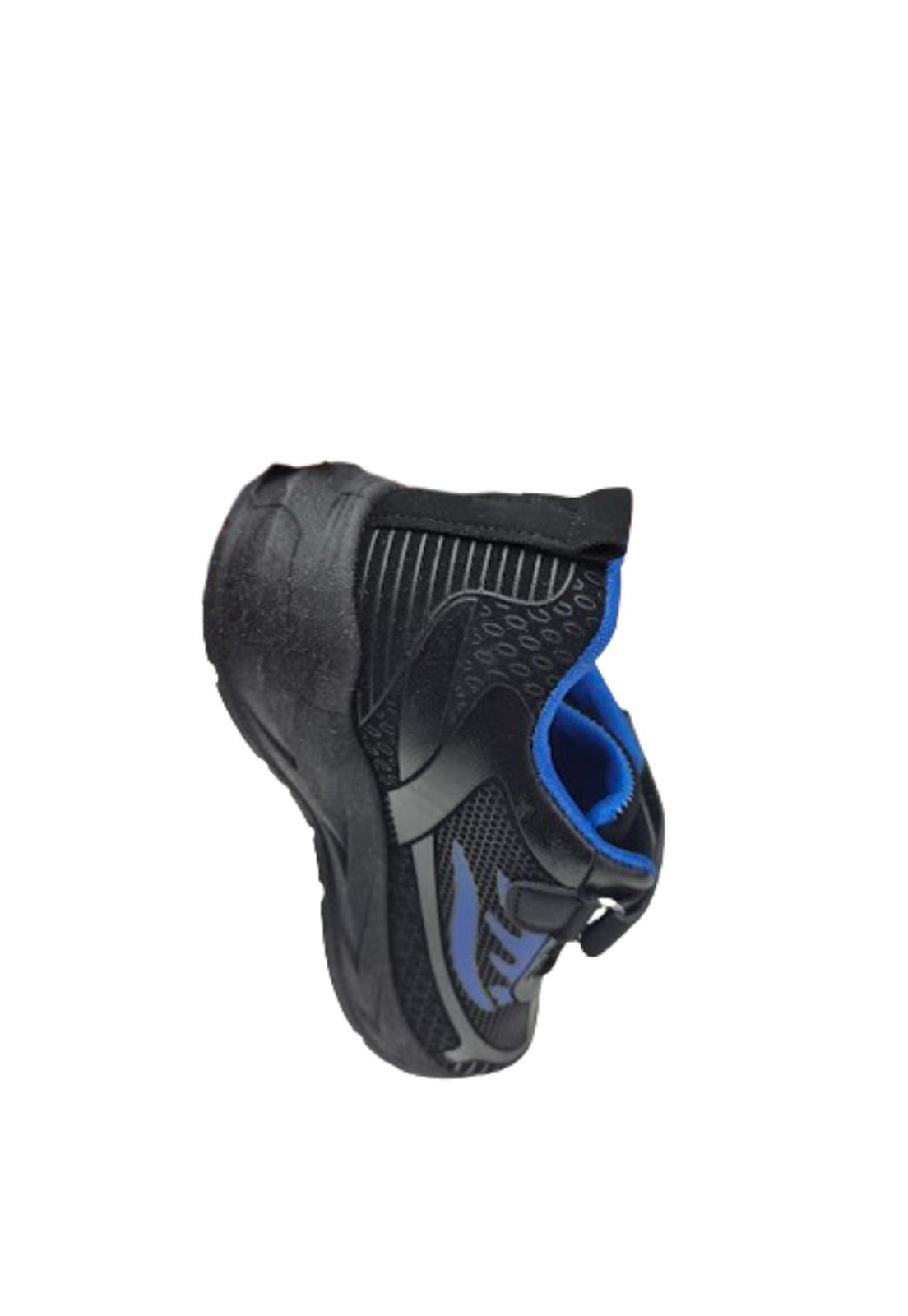 ZAPATILLAS NIÑO VINNYS OUTLET URBANAS CASUALES NEGRO ESCOLAR VELCRO - 4