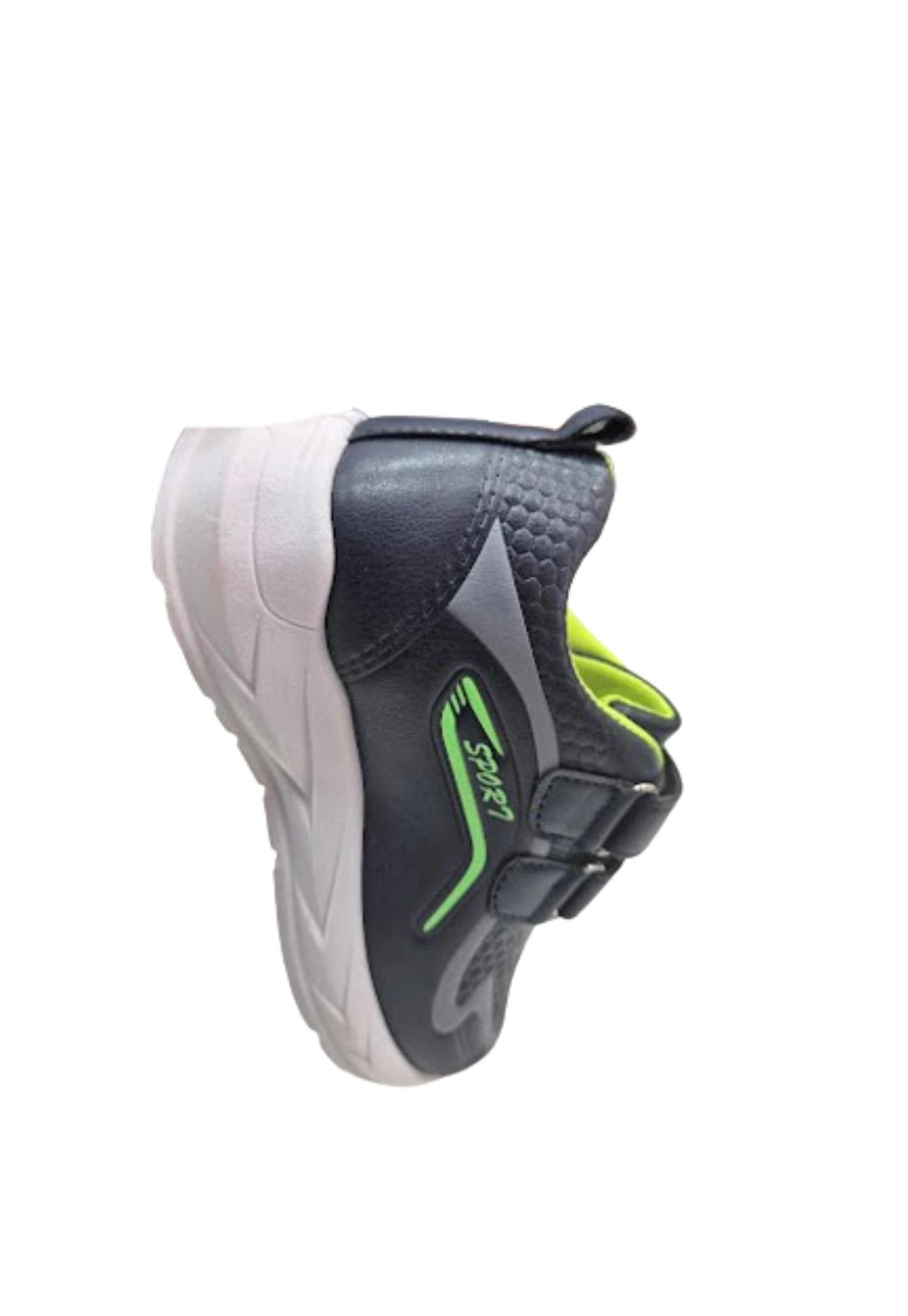 ZAPATILLAS NIÑO VINNYS OUTLET DEPORTIVAS CASUALES VERDE VELCRO - 4
