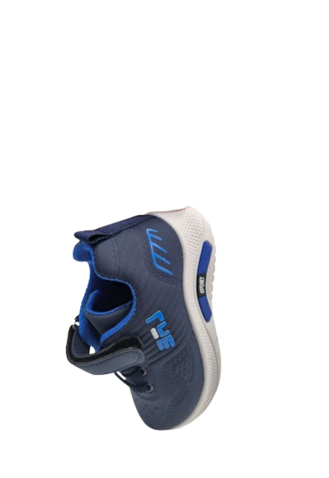 ZAPATILLAS NIÑO VINNYS OUTLET URBANAS CASUALES AZUL VELCRO - 3