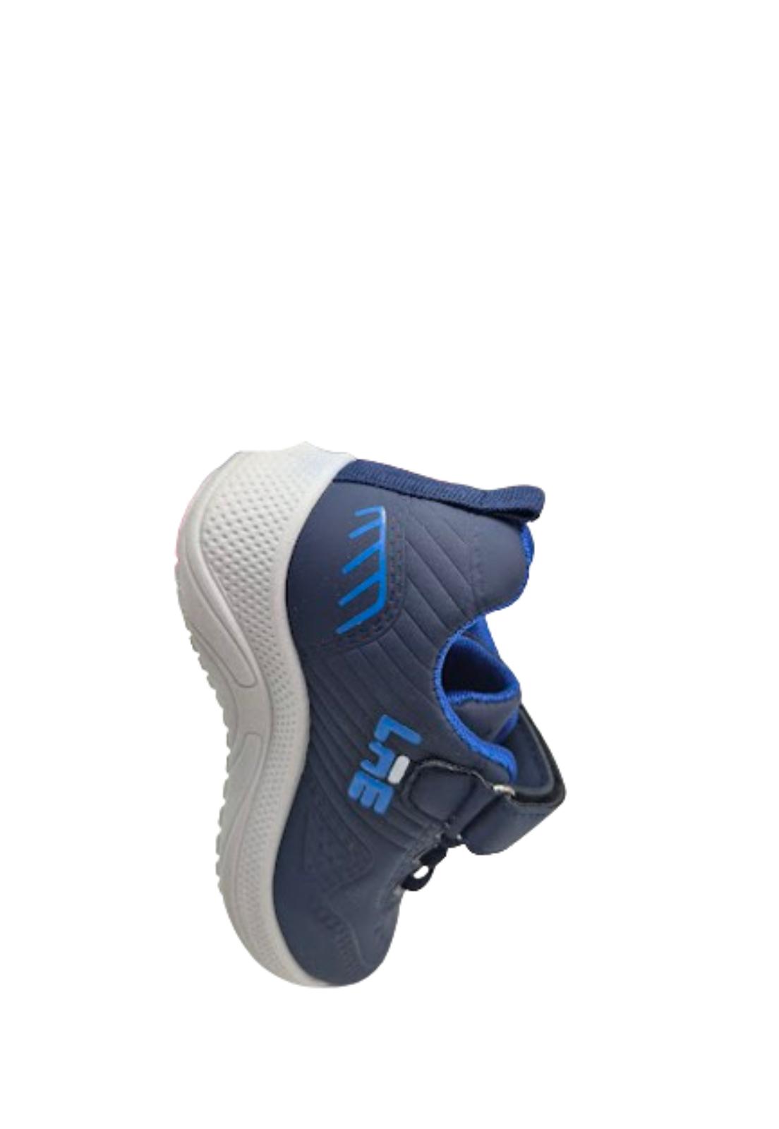 ZAPATILLAS NIÑO VINNYS OUTLET URBANAS CASUALES AZUL VELCRO - 4