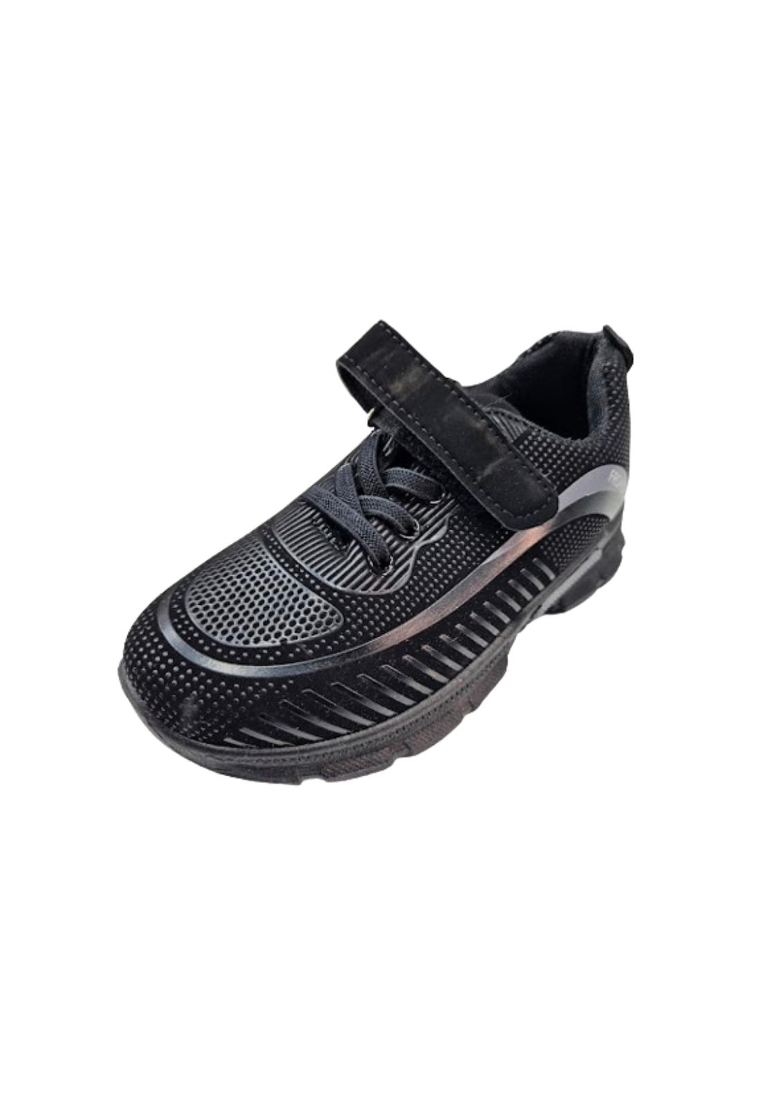 ZAPATILLAS NIÑO VINNYS OUTLET URBANAS CASUALES NEGRO - 1
