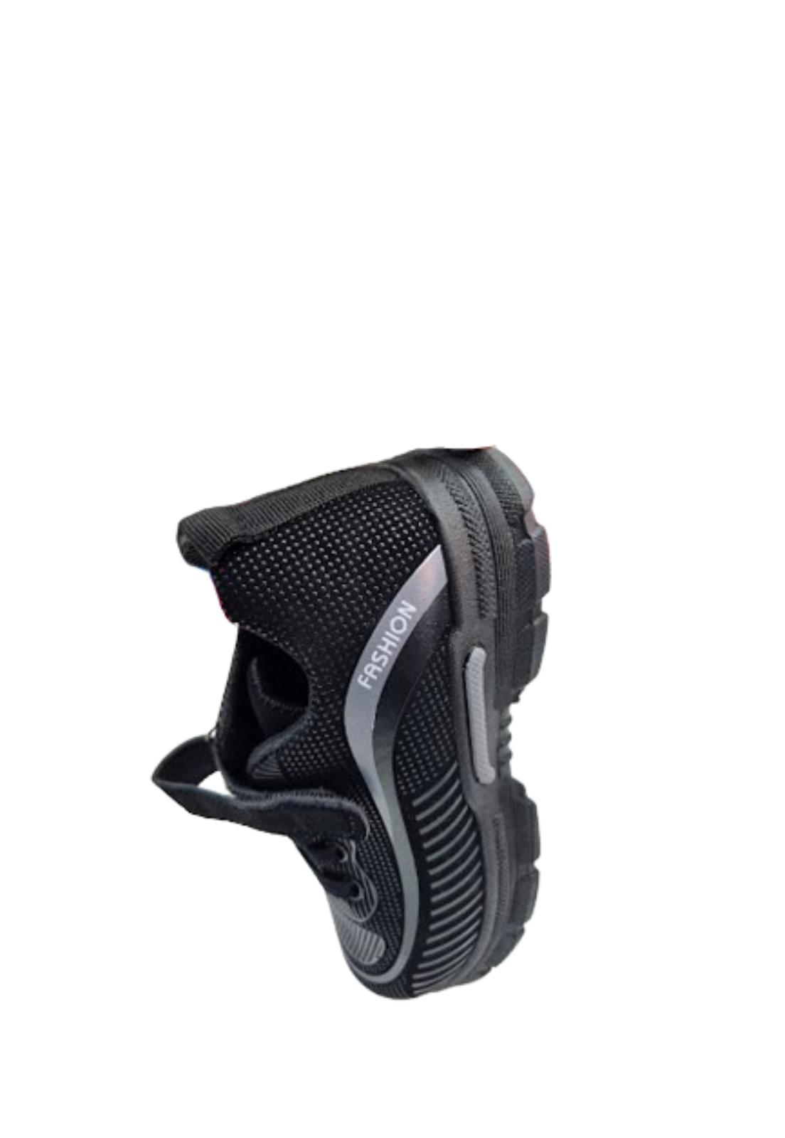 ZAPATILLAS NIÑO VINNYS OUTLET URBANAS CASUALES NEGRO - 3