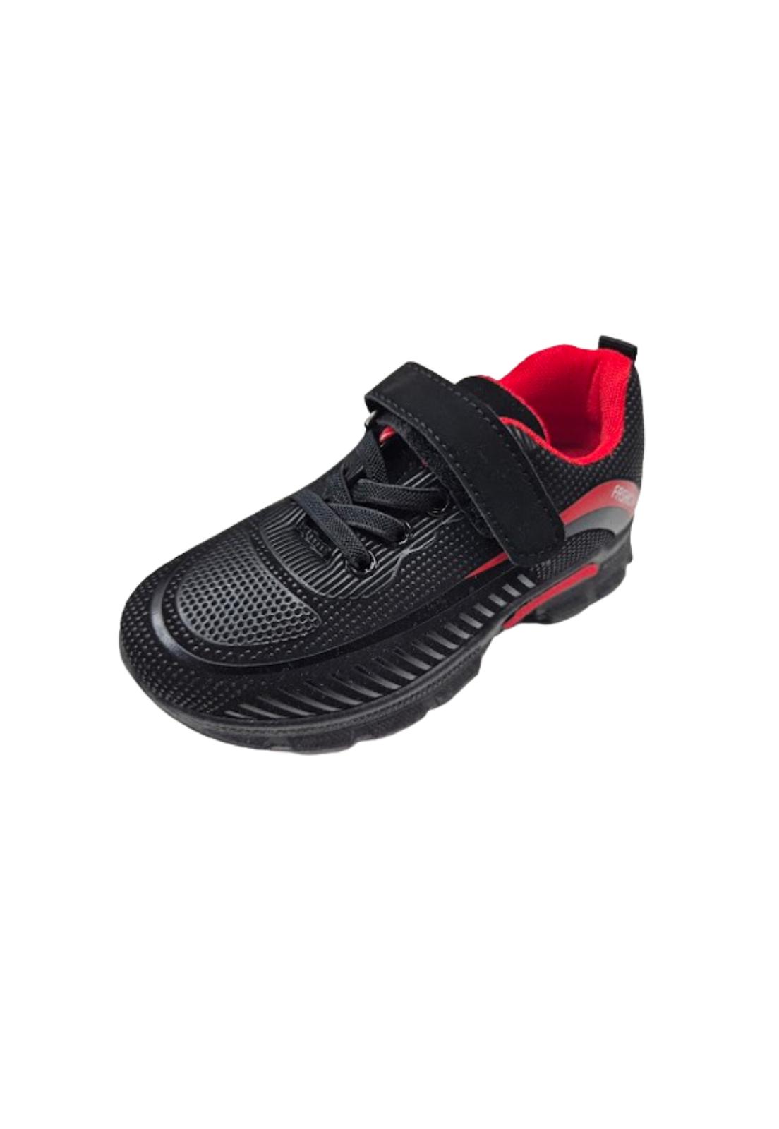 ZAPATILLAS NIÑO VINNYS OUTLET URBANAS CASUALES ROJO VELCRO - 1