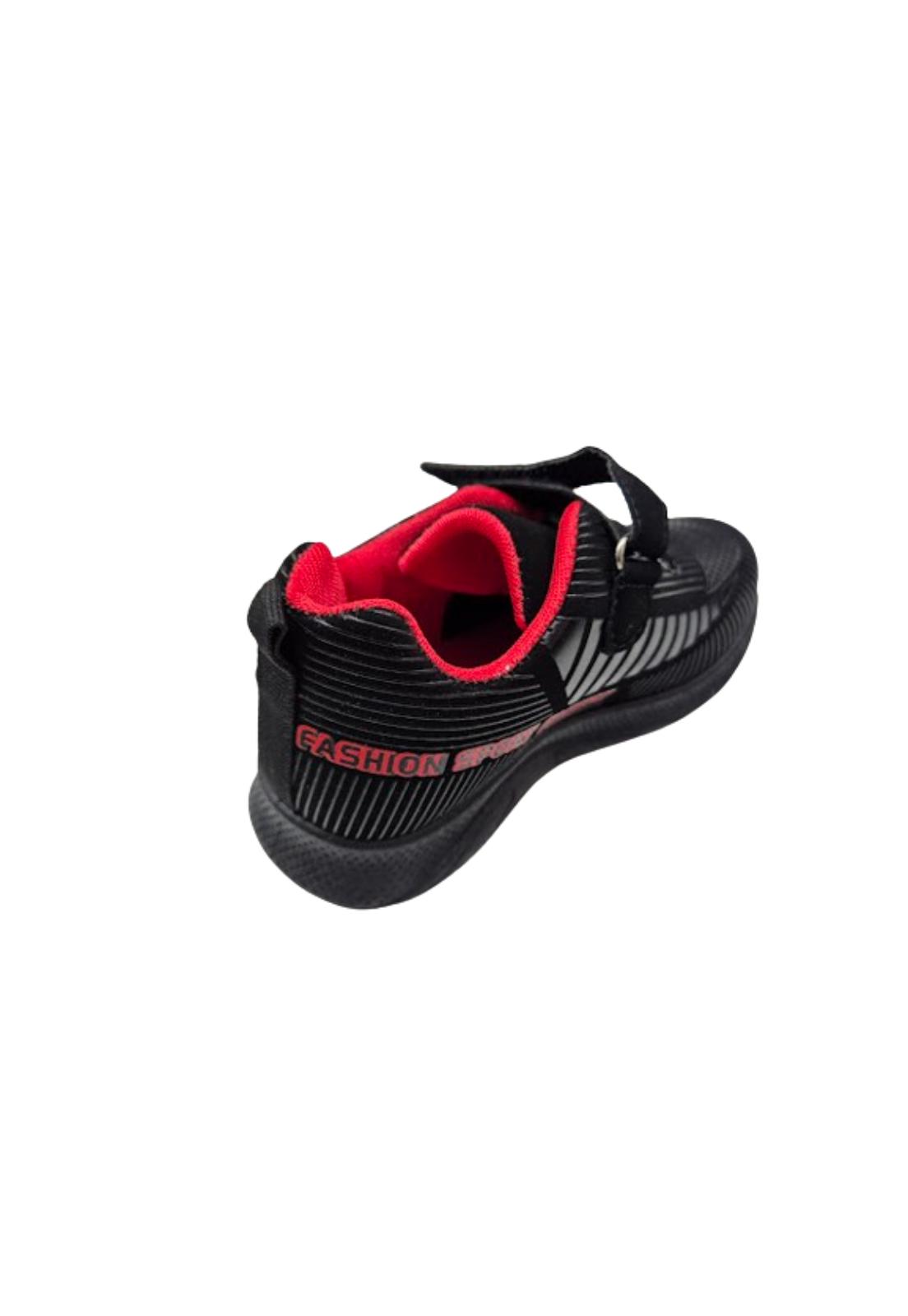 ZAPATILLAS NIÑO VINNYS OUTLET URBANAS CASUALES NEGRO VELCRO - 2