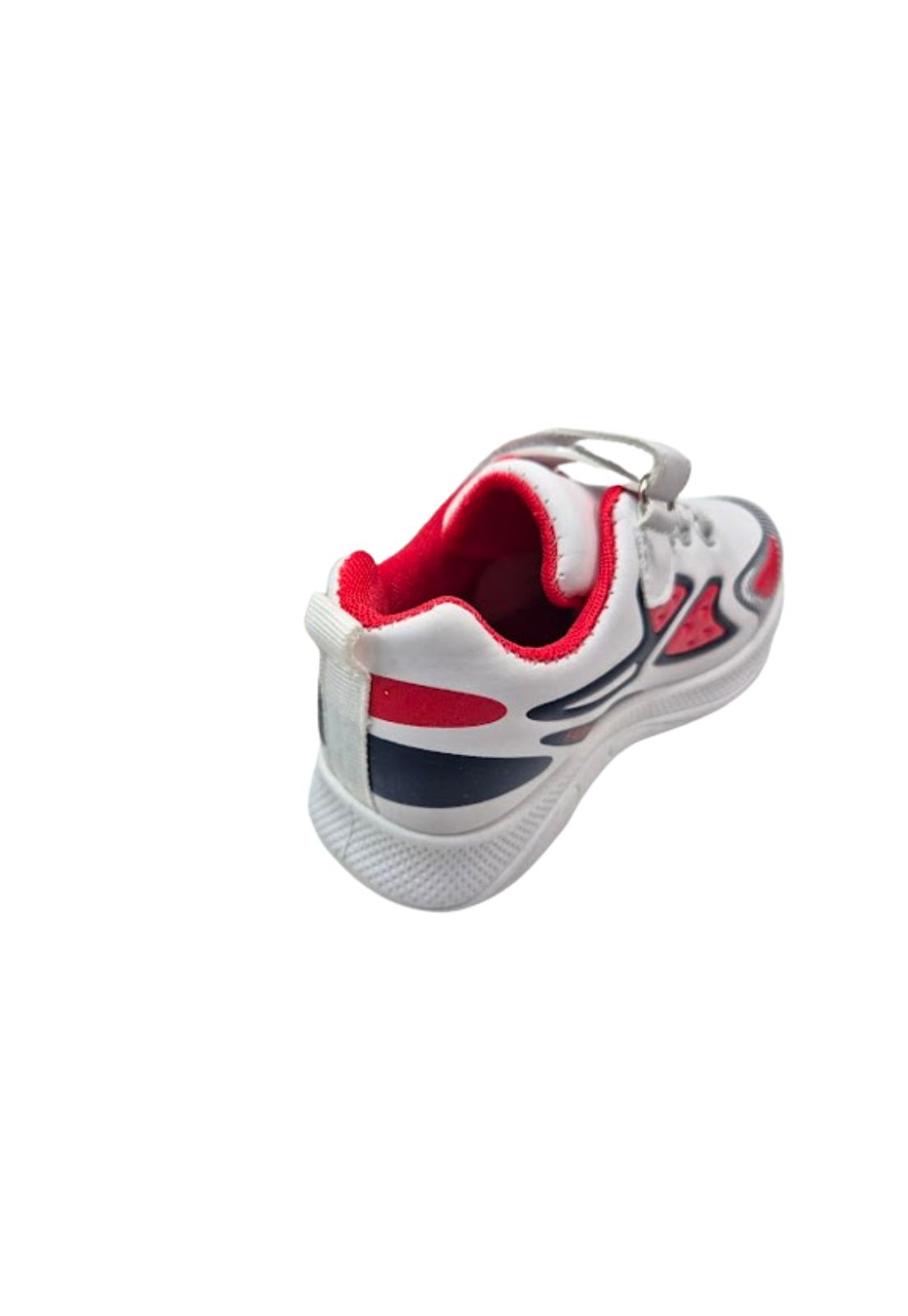 ZAPATILLAS NIÑO VINNYS OUTLET DEPORTIVAS CASUALES BLANCO VELCRO - 2
