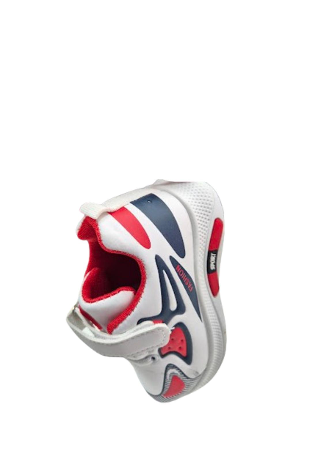 ZAPATILLAS NIÑO VINNYS OUTLET DEPORTIVAS CASUALES BLANCO VELCRO - 3