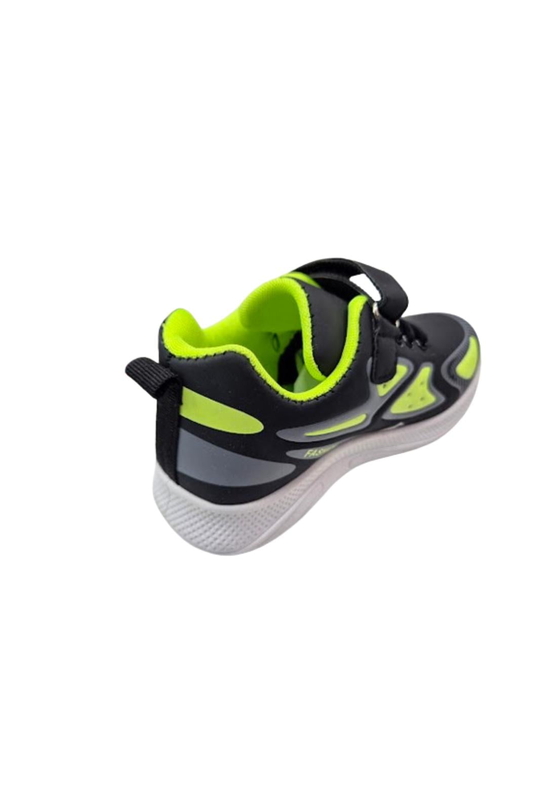 ZAPATILLAS NIÑO VINNYS OUTLET DEPORTIVAS CASUALES VERDE VELCRO - 2