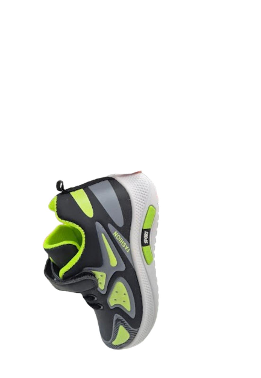 ZAPATILLAS NIÑO VINNYS OUTLET DEPORTIVAS CASUALES VERDE VELCRO - 3