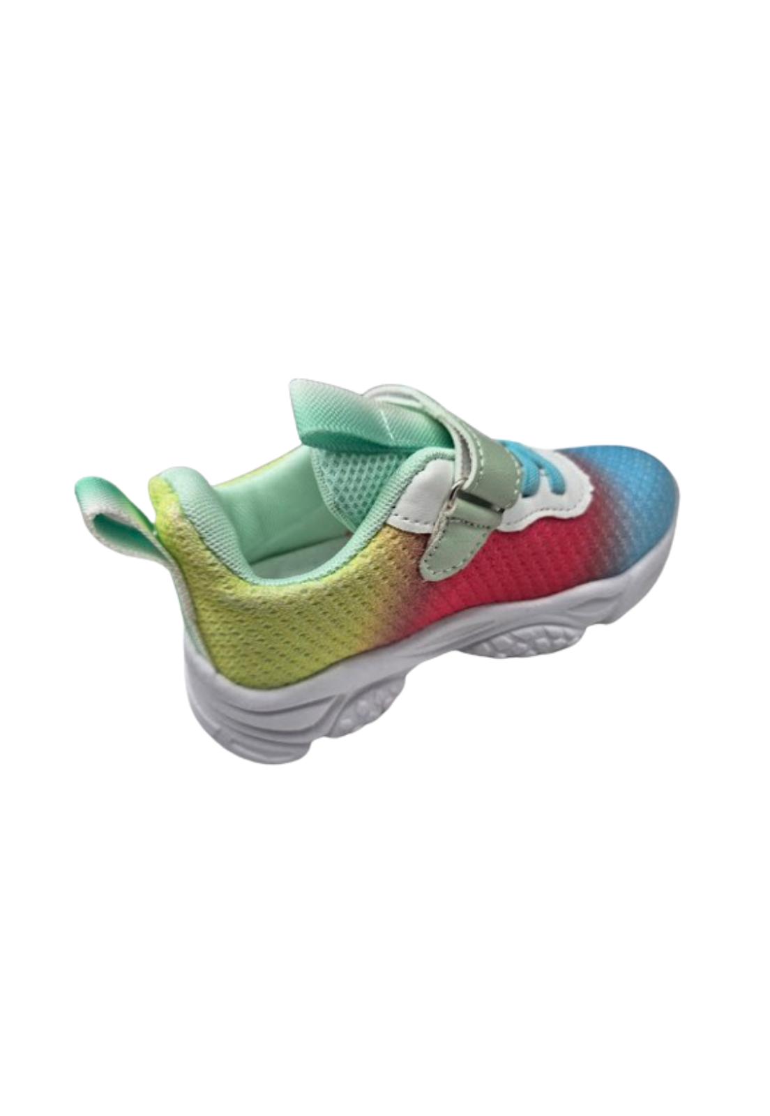 ZAPATILLAS UNISEX VINNYS OUTLET URBANAS CASUALES VERDE VELCRO - 2