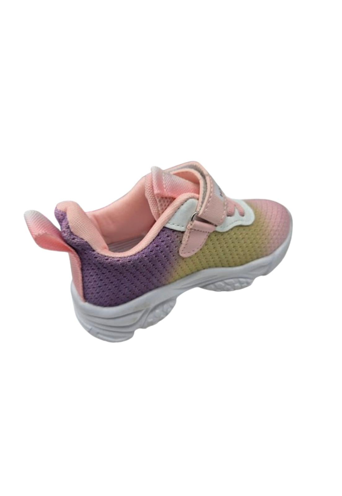 ZAPATILLAS NIÑA VINNYS OUTLET URBANAS CASUALES ROSADO VELCRO - 2