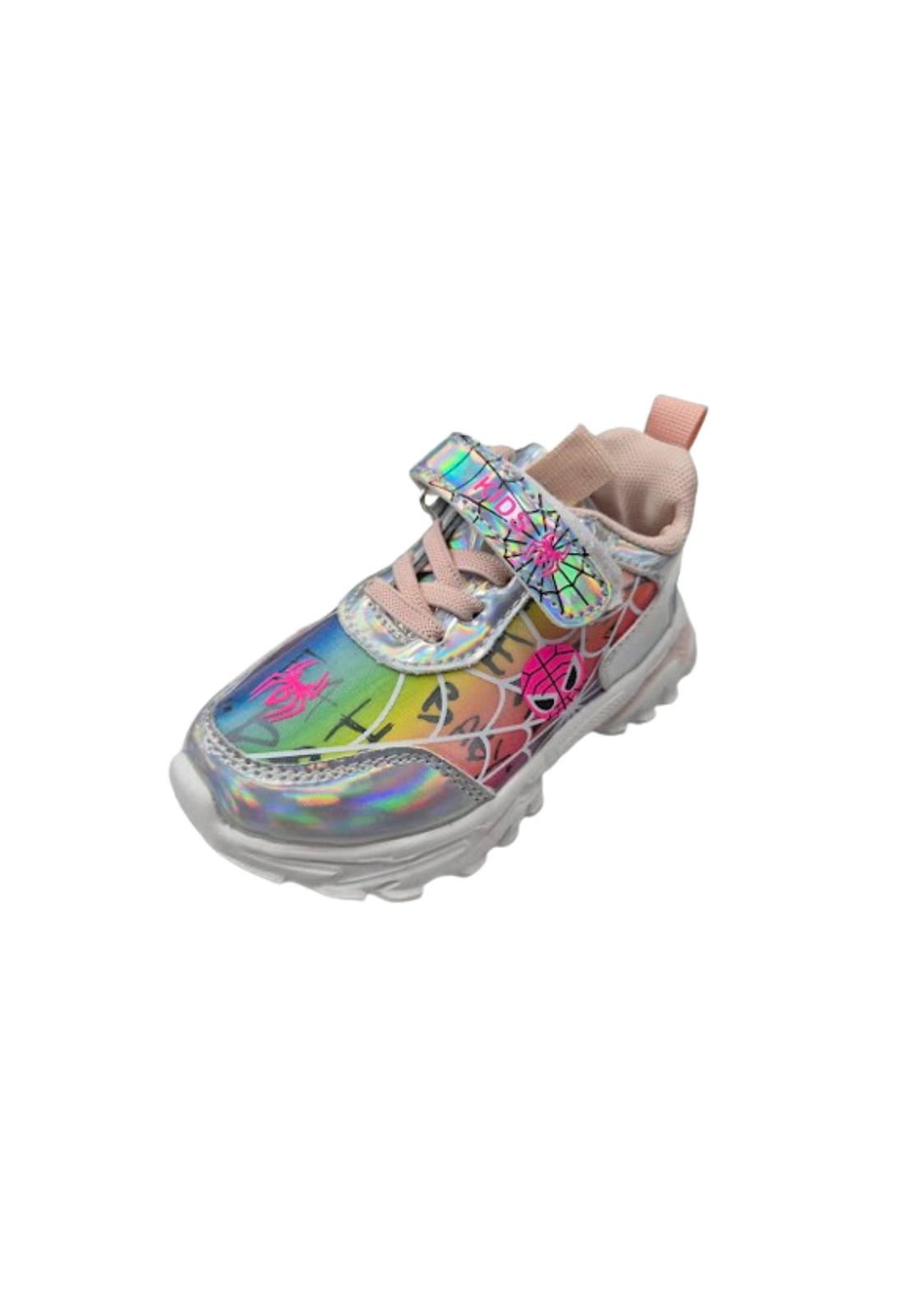 ZAPATILLAS NIÑA VINNYS OUTLET URBANAS CASUALES ROSADO BRILLANTE - 1