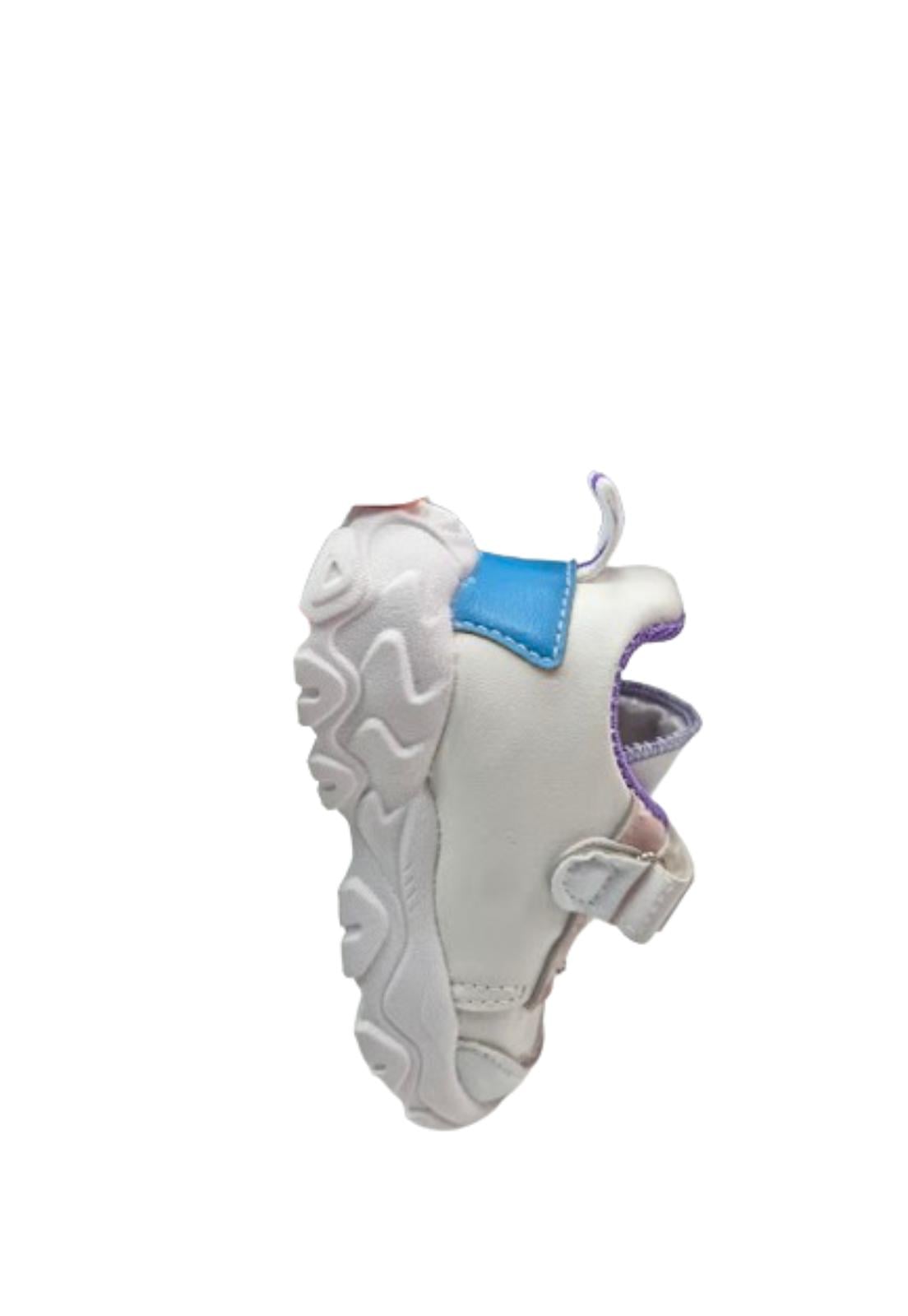 ZAPATILLAS NIÑA VINNYS OUTLET URBANAS CASUALES BLANCO VELCRO - 3
