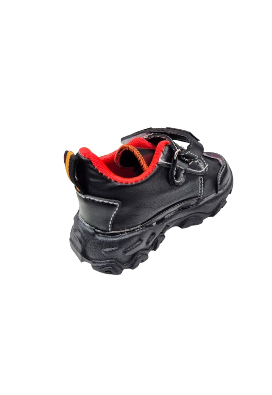 ZAPATILLAS UNISEX VINNYS OUTLET URBANAS CASUALES NEGRO VELCRO - 2