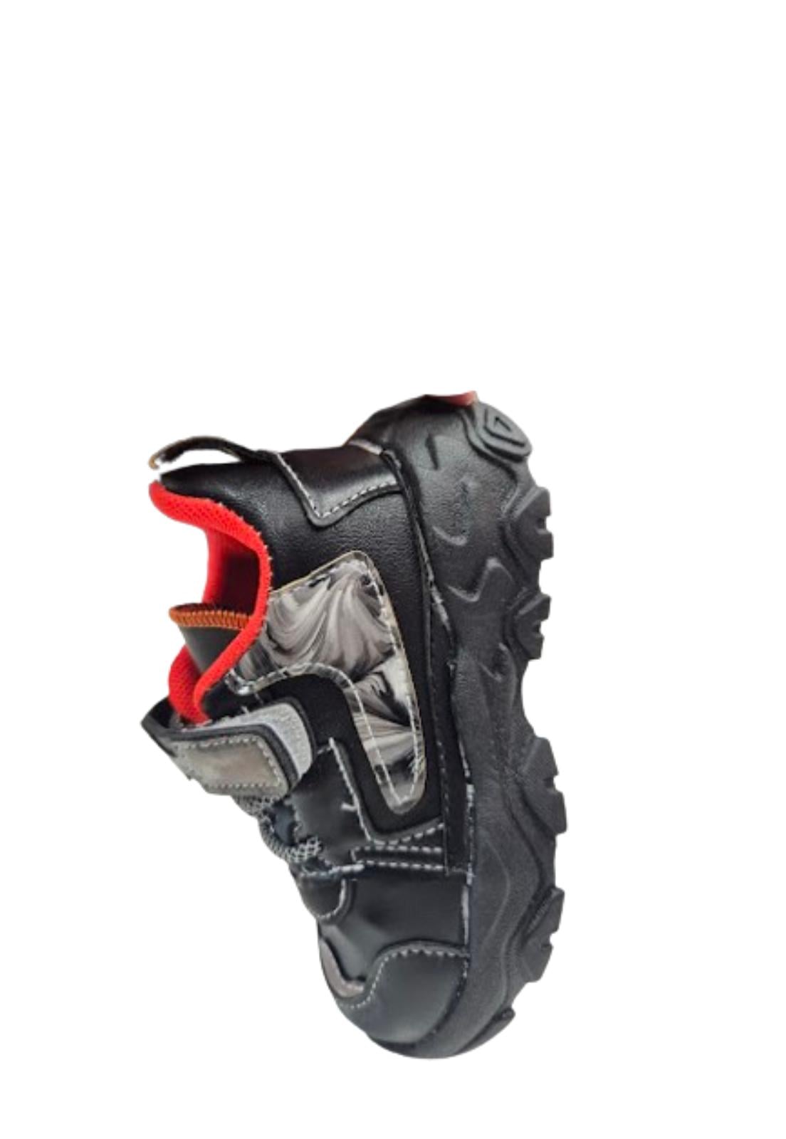 ZAPATILLAS UNISEX VINNYS OUTLET URBANAS CASUALES NEGRO VELCRO - 3
