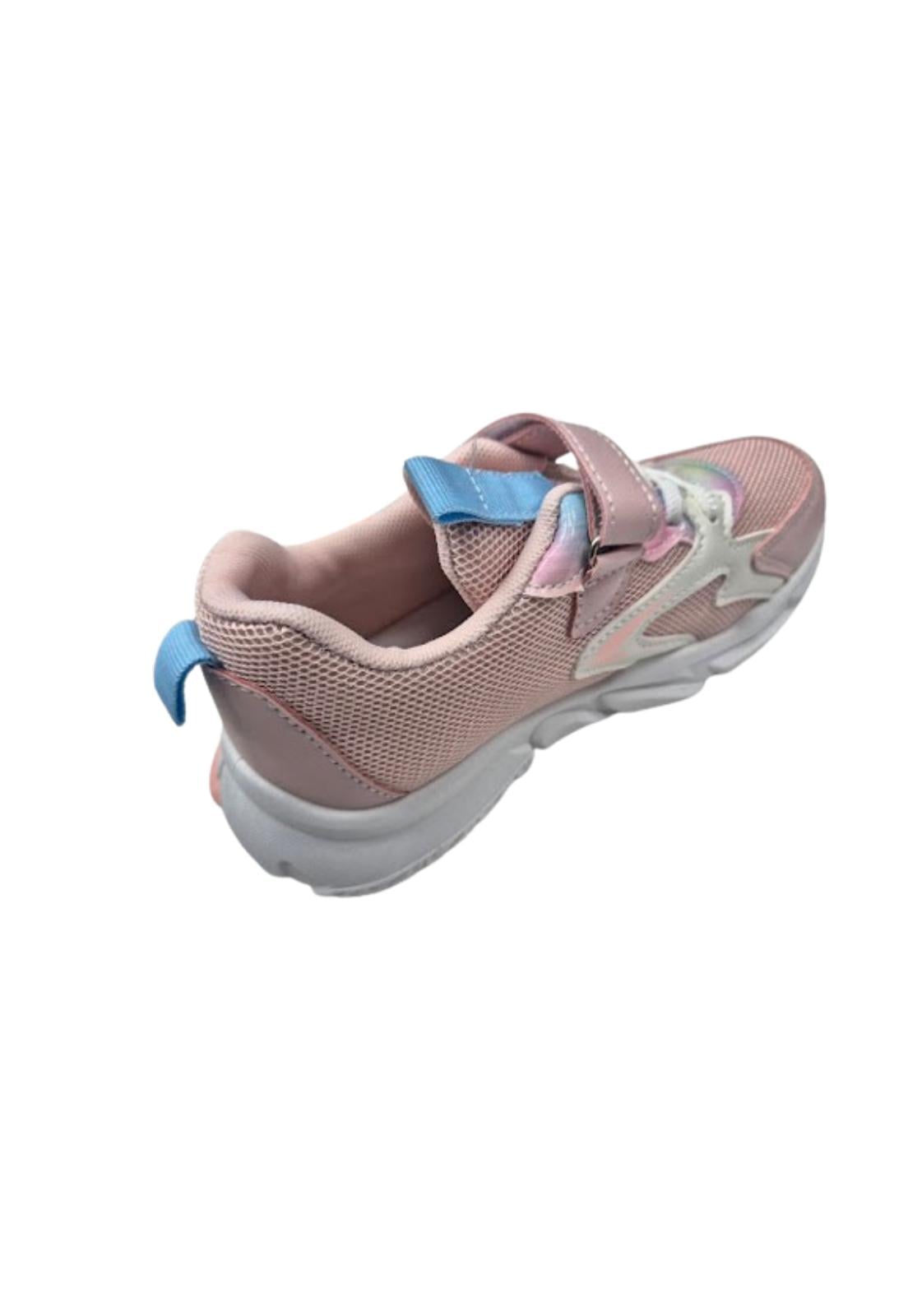 ZAPATILLA URBANA NIÑA ROSADO VELCRO - 2