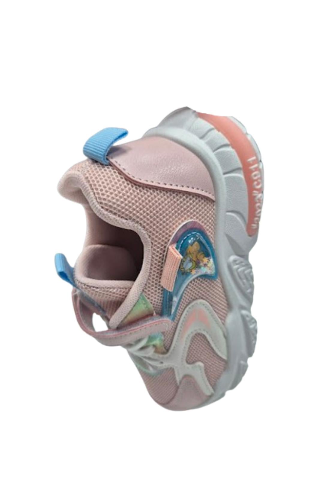 ZAPATILLA URBANA NIÑA ROSADO VELCRO - 3