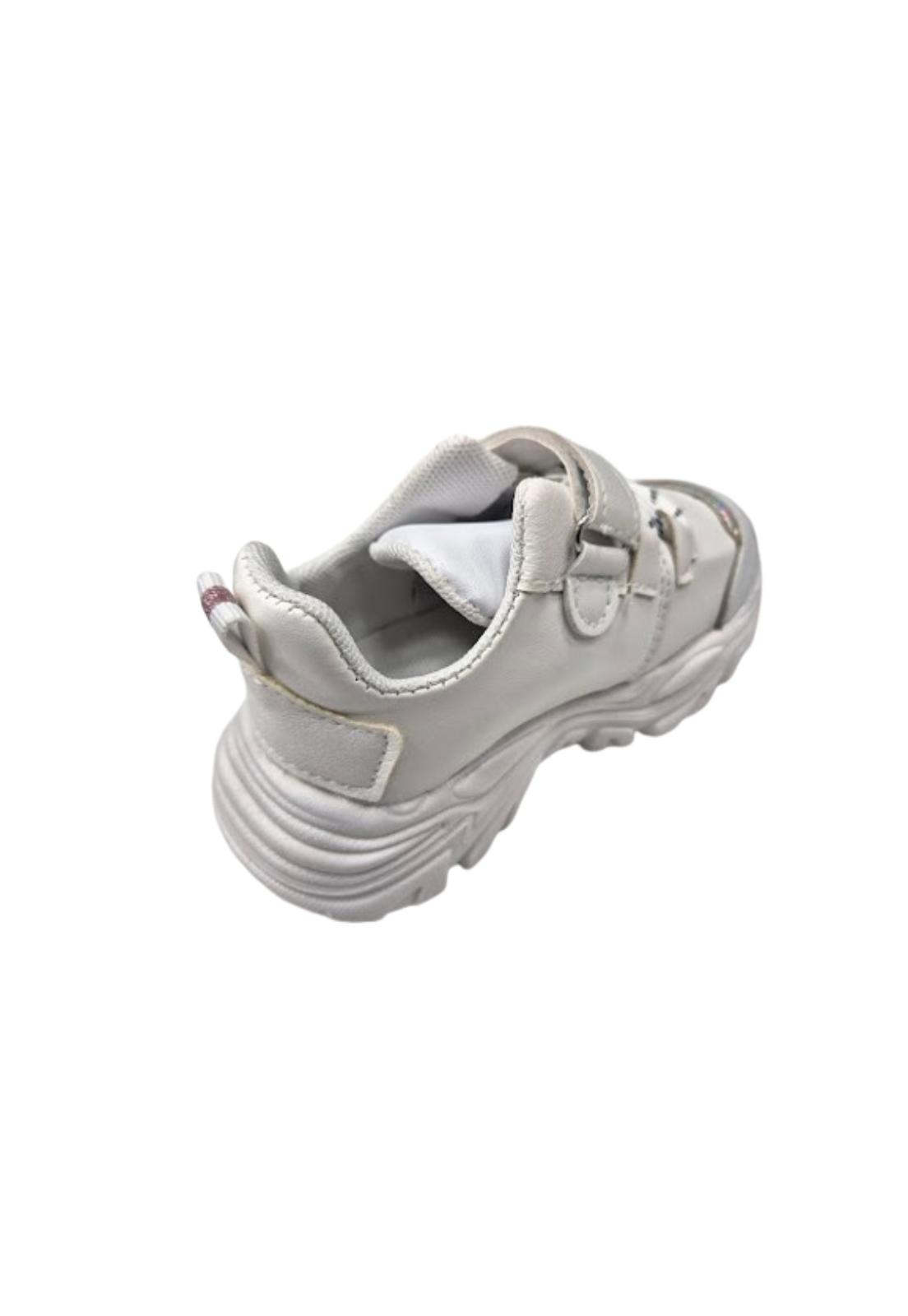 ZAPATILLA URBANA VELCRO NIÑA BLANCO - 2
