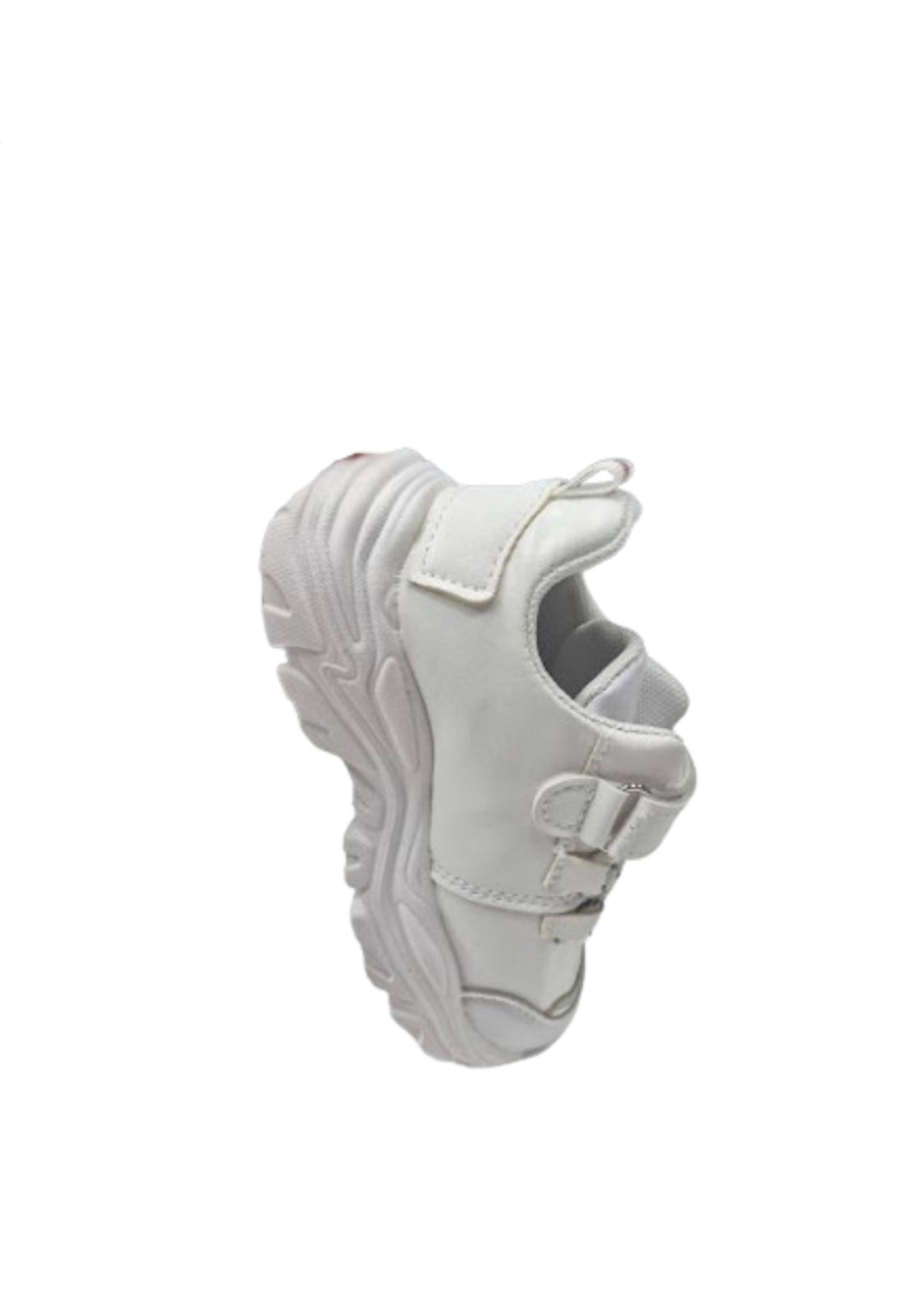 ZAPATILLA URBANA VELCRO NIÑA BLANCO - 4