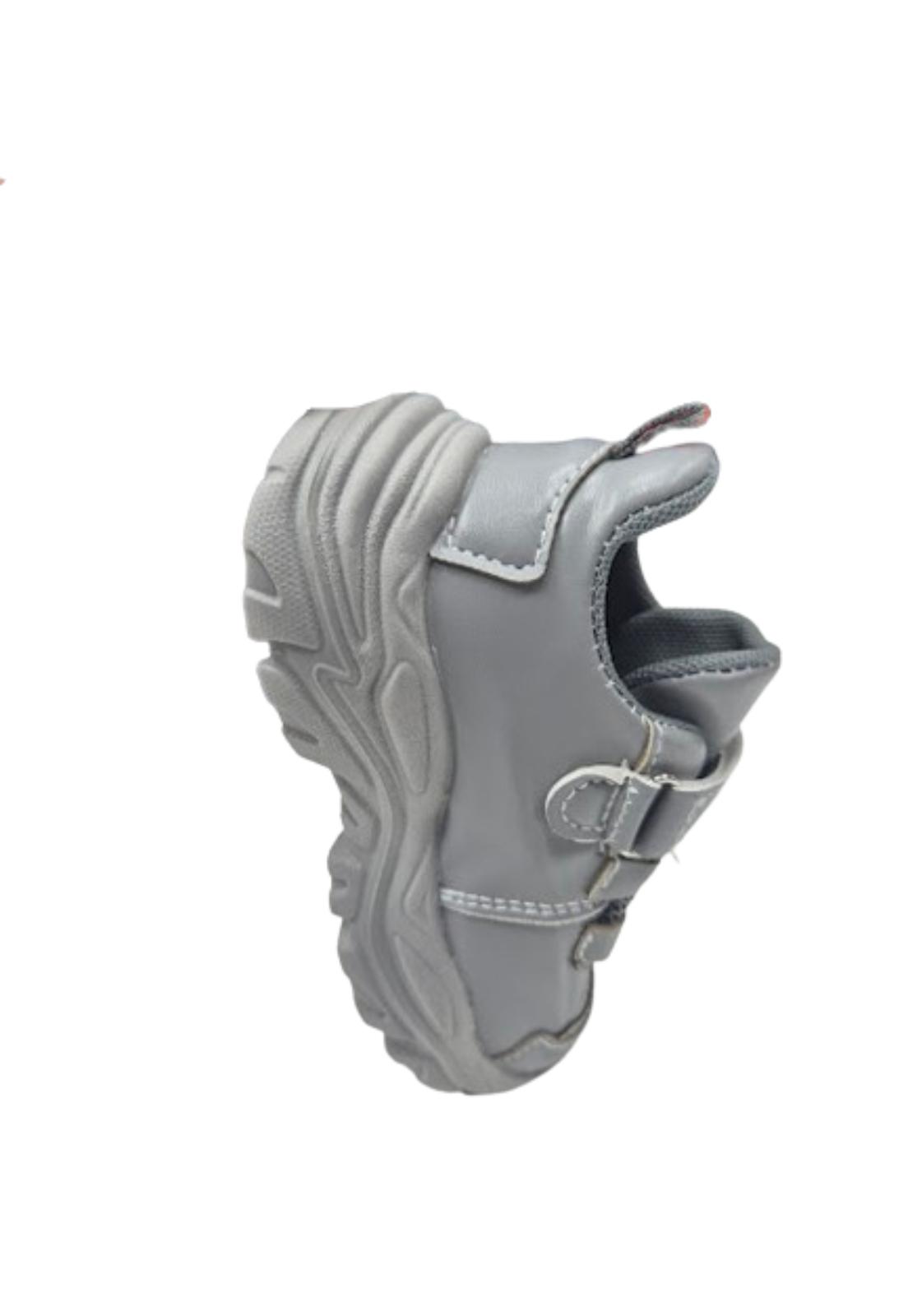 ZAPATILLA URBANA VELCRO NIÑA GRIS - 4