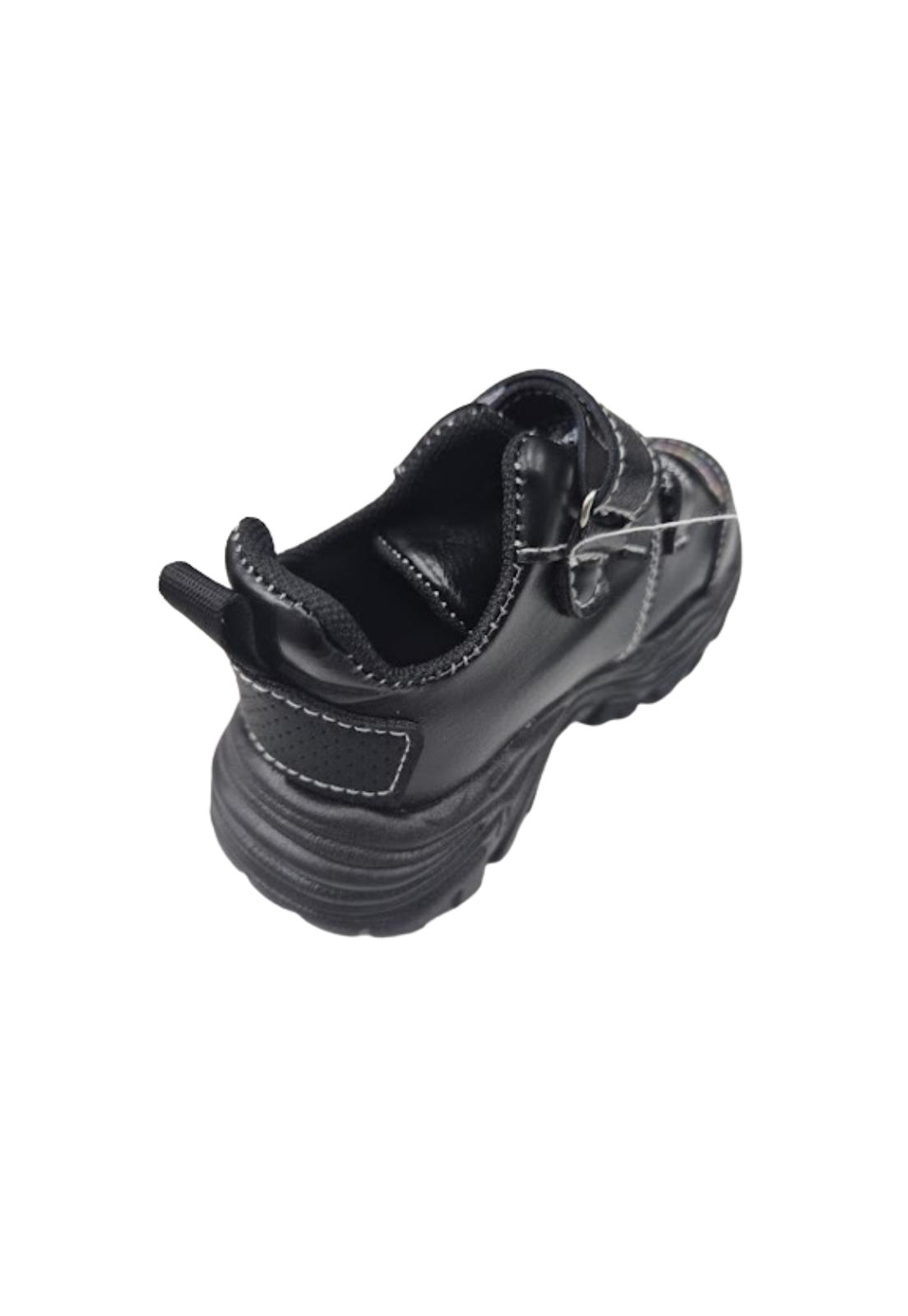 ZAPATILLA URBANA VELCRO NIÑA NEGRO - 2