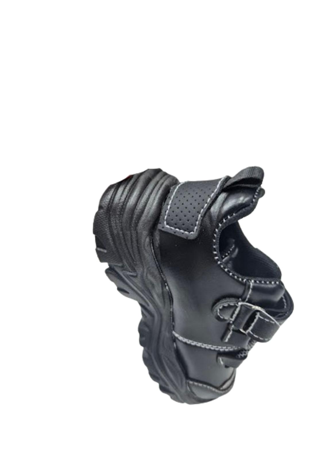 ZAPATILLA URBANA VELCRO NIÑA NEGRO - 3