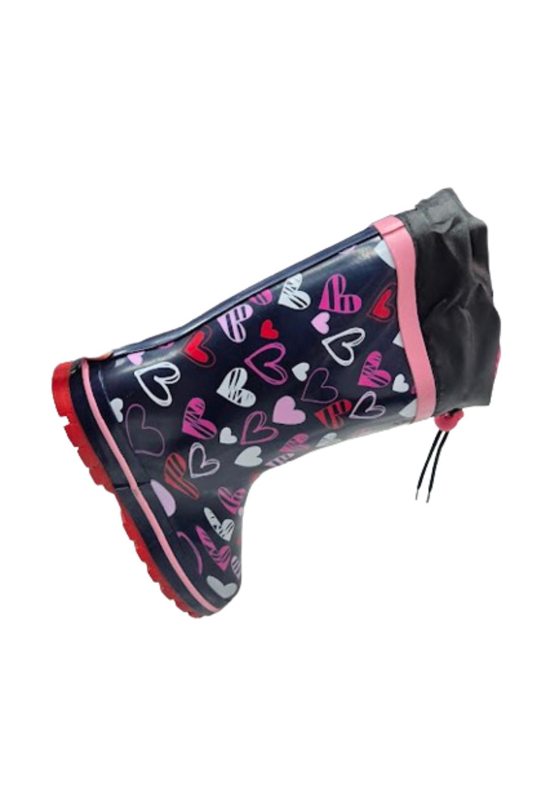 BOTAS NIÑA VINNYS OUTLET FUCSIA AGUA LLUVIA - 3