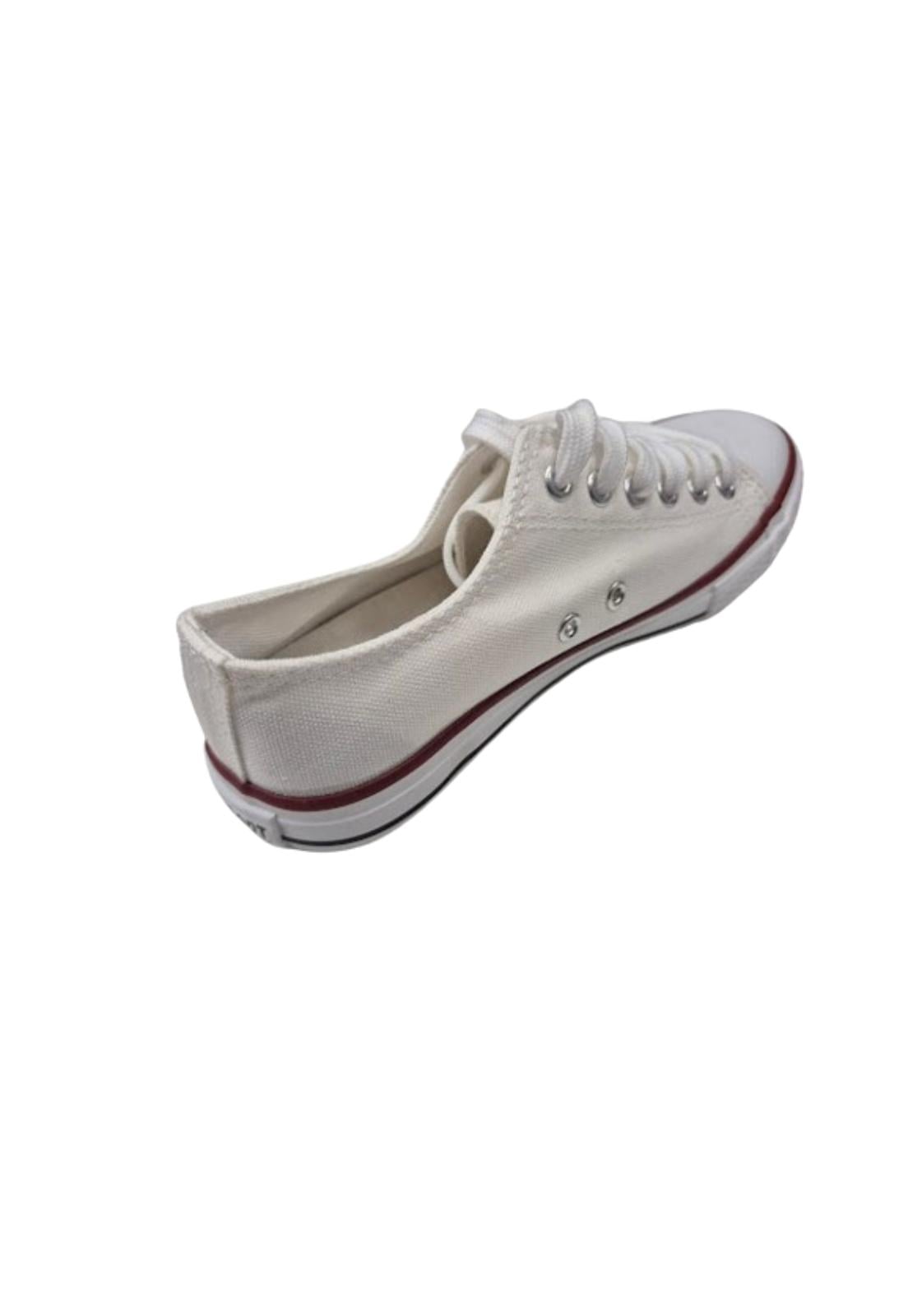 ZAPATILLAS MUJER VINNYS OUTLET URBANAS CASUALES BLANCO LONA - 2