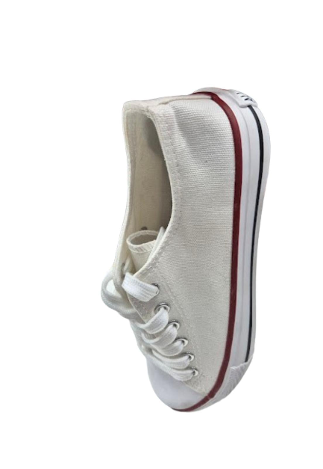 ZAPATILLAS MUJER VINNYS OUTLET URBANAS CASUALES BLANCO LONA - 3