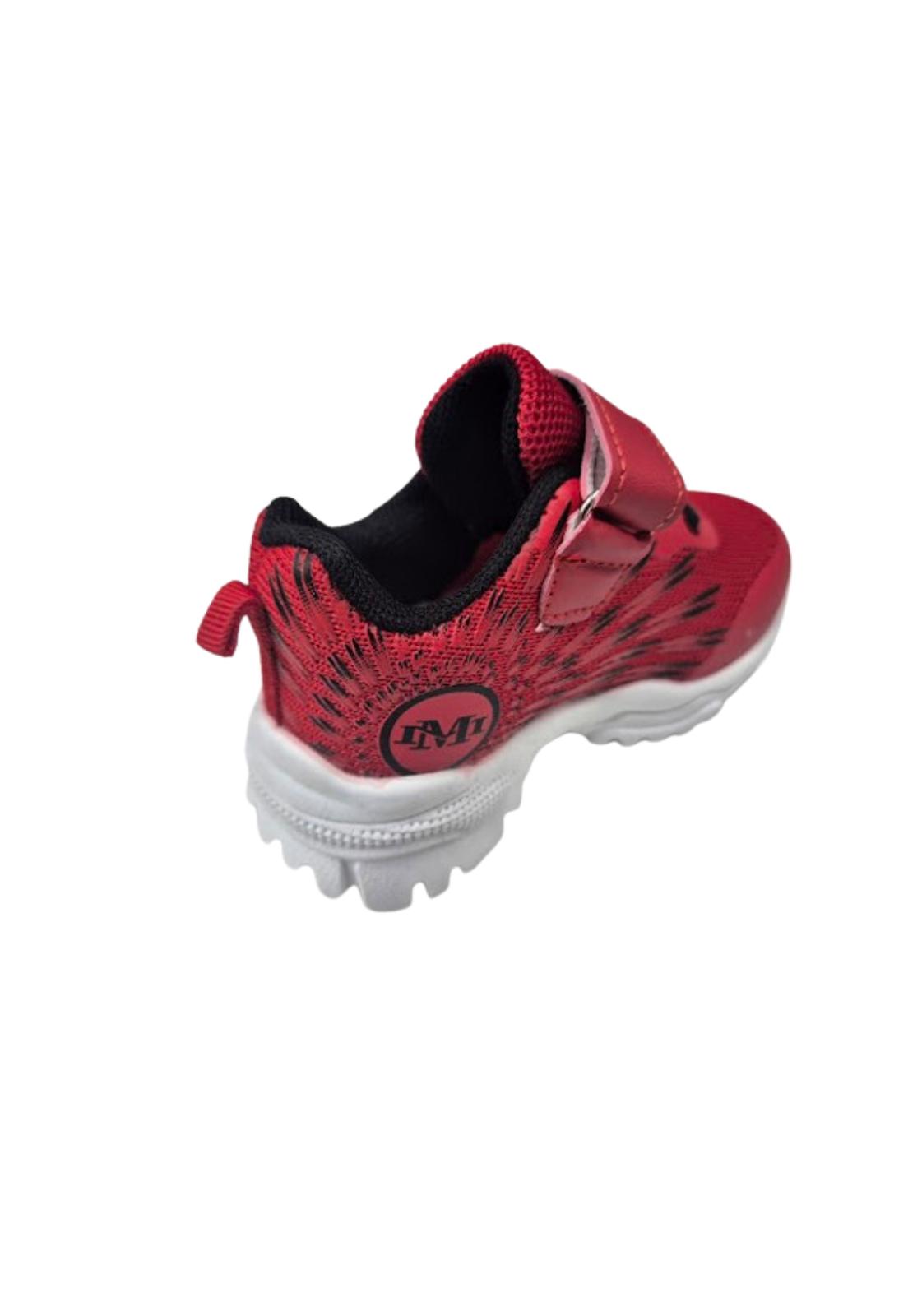 ZAPATILLAS NIÑO VINNYS OUTLET DEPORTIVAS CASUALES ROJO VELCRO - 2