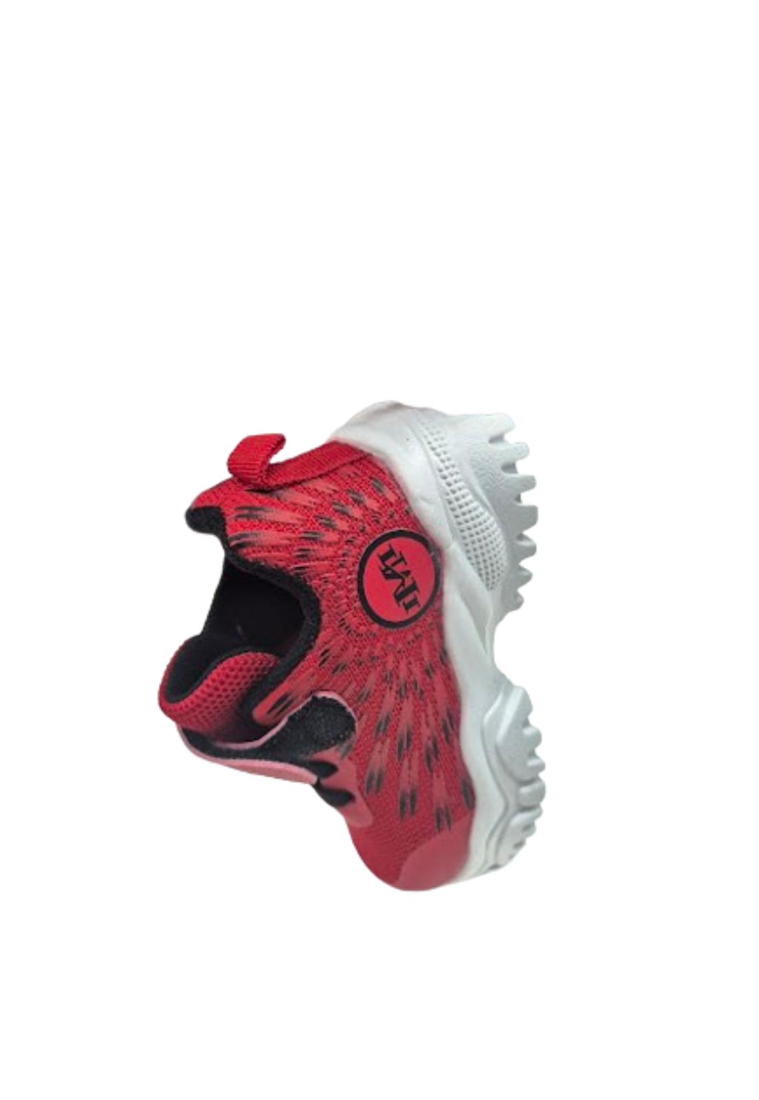 ZAPATILLAS NIÑO VINNYS OUTLET DEPORTIVAS CASUALES ROJO VELCRO - 3