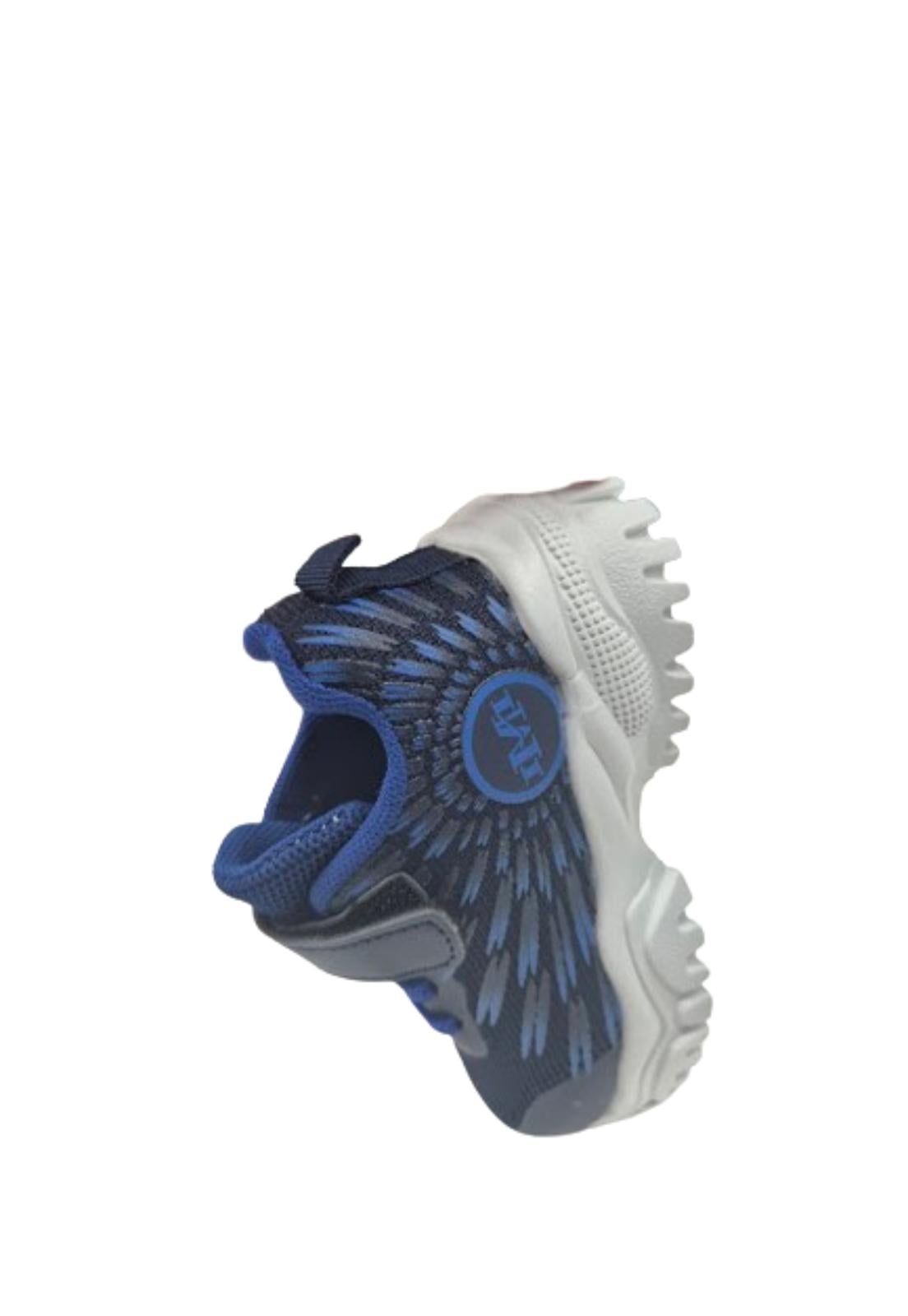 ZAPATILLAS NIÑO VINNYS OUTLET DEPORTIVAS CASUALES AZUL VELCRO - 3