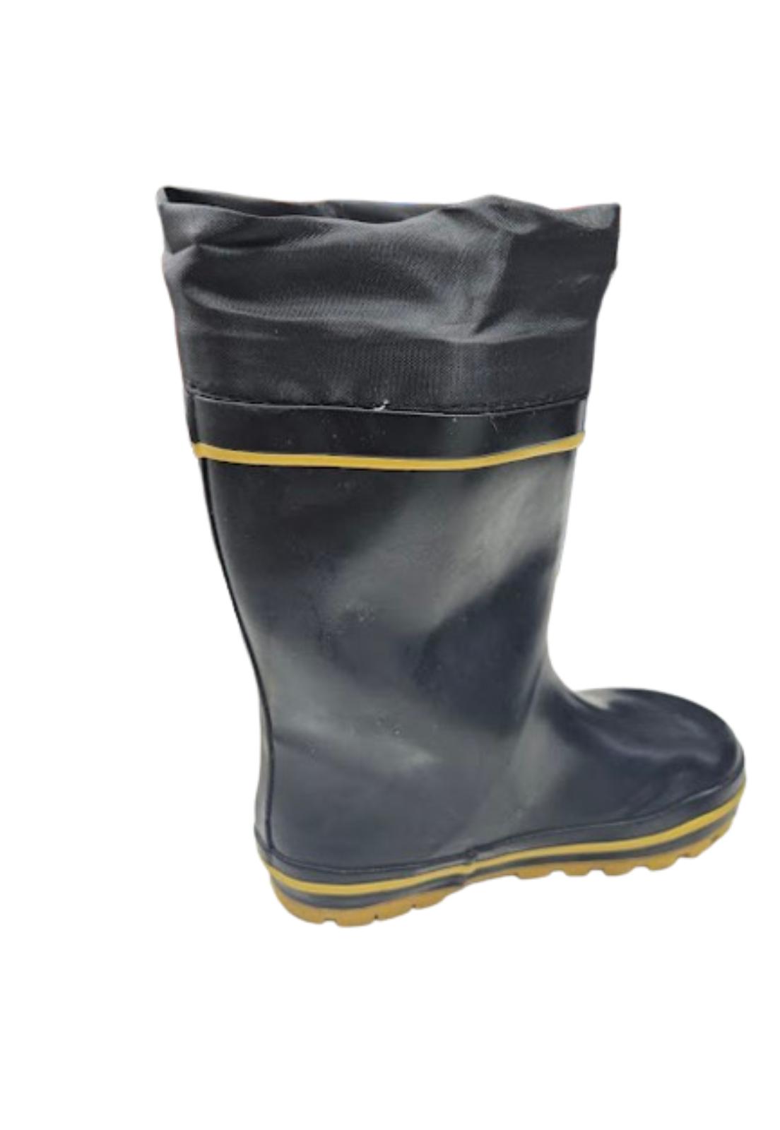 BOTAS NIÑO VINNYS OUTLET NEGRO AGUA LLUVIA CHIPORRO - 2
