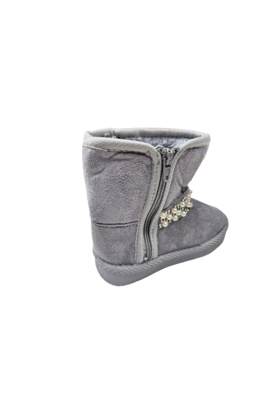 BOTAS NIÑA VINNYS OUTLET GRIS CHIPORRO - 2