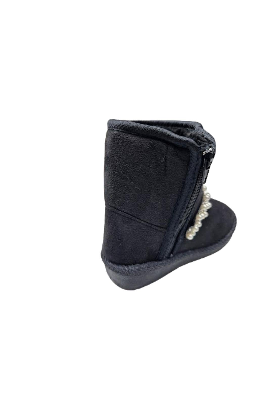 BOTAS NIÑA VINNYS OUTLET NEGRO CHIPORRO - 2