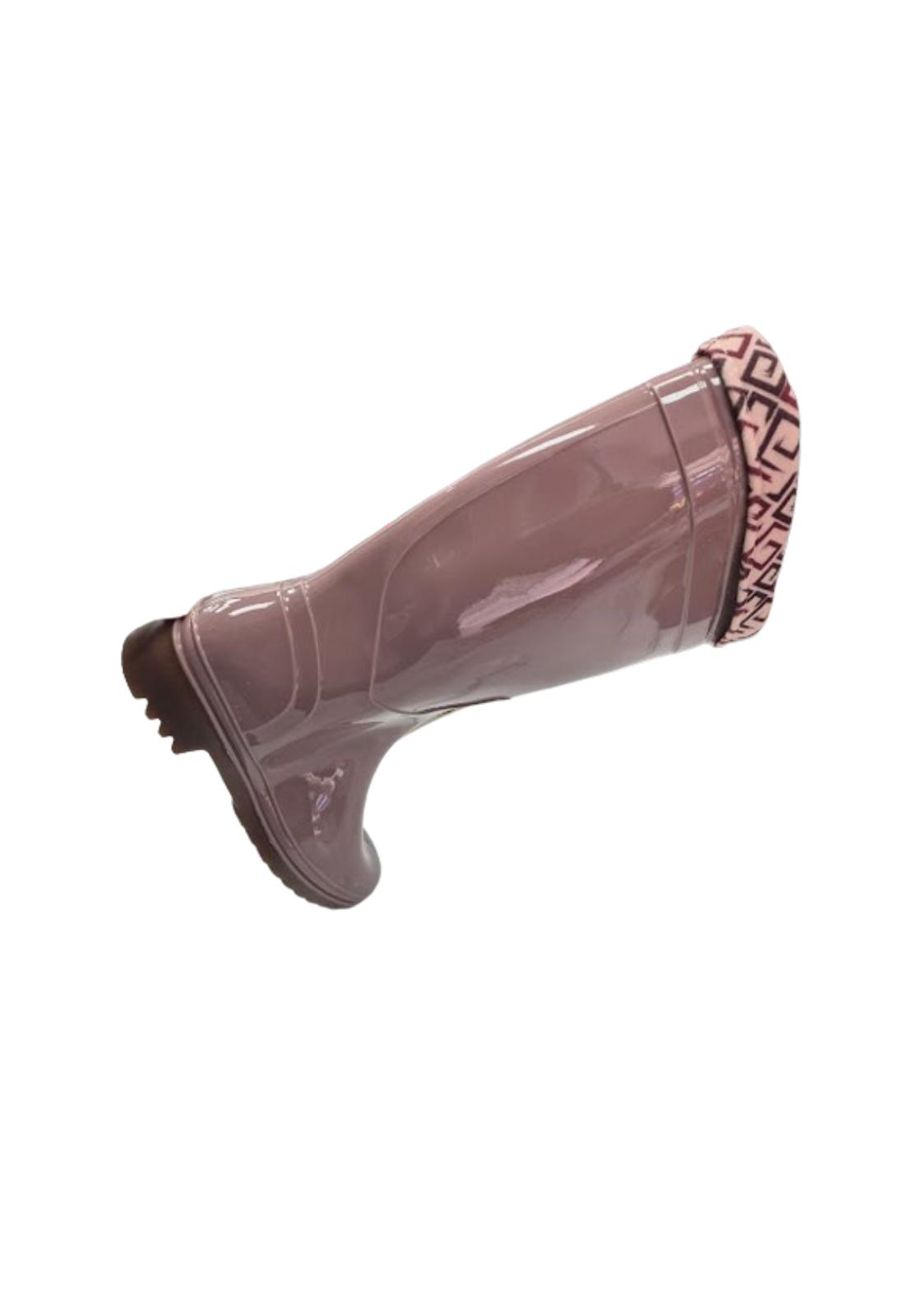 BOTA DE AGUA LLUVIA MUJER BEIGE - 4