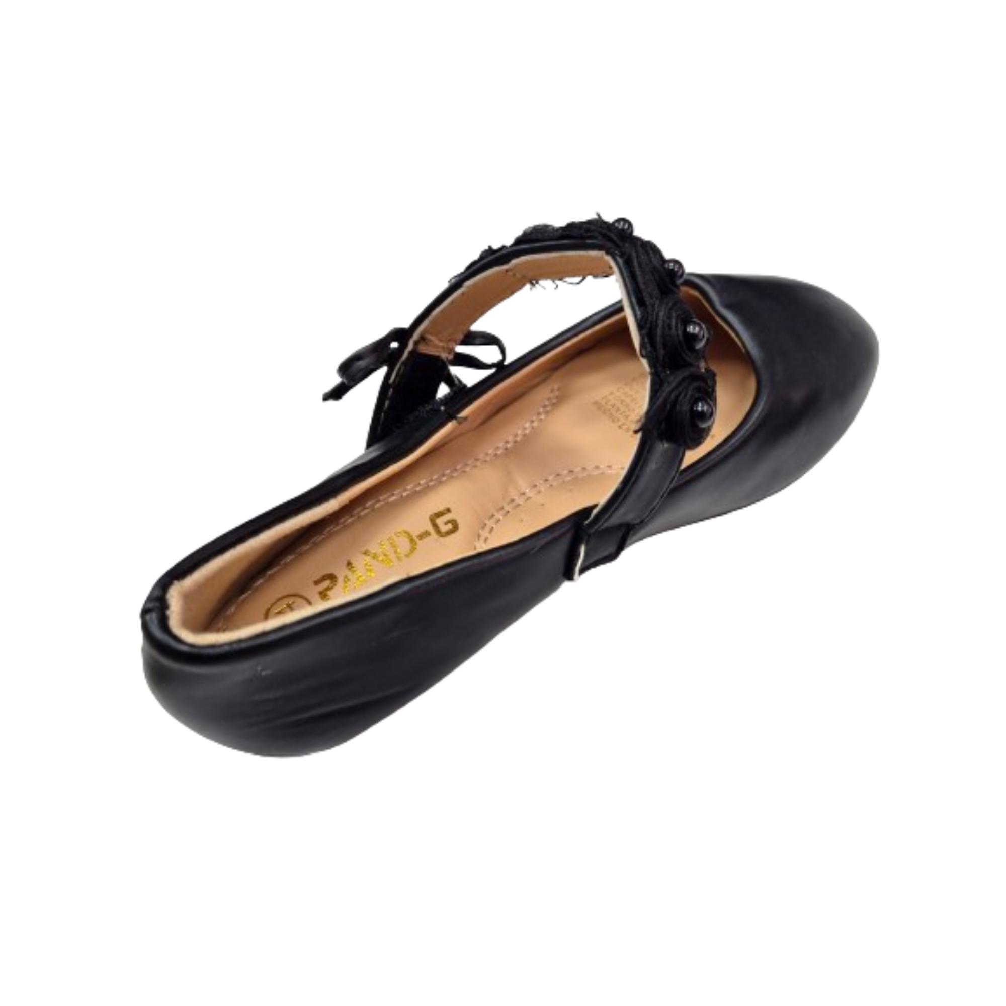 ZAPATO NEGRO NIÑA CUECA - 2