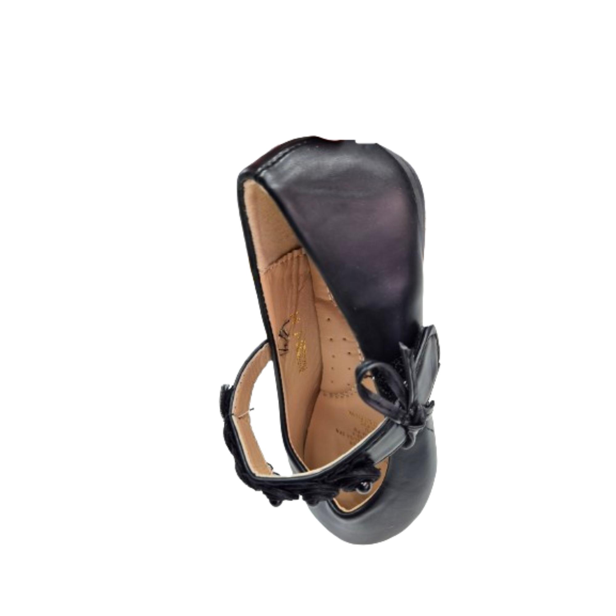 ZAPATO NEGRO NIÑA CUECA - 3