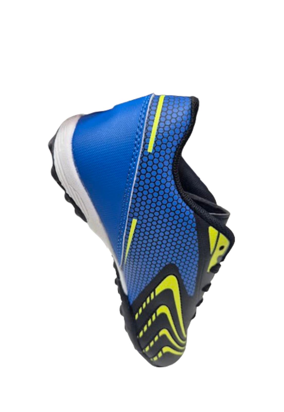 ZAPATILLAS NIÑO VINNYS OUTLET BABY FÚTBOL AZUL - 4