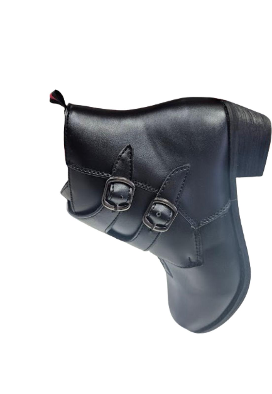 ZAPATO BOTÍN DE HUASO CON TACO - 3