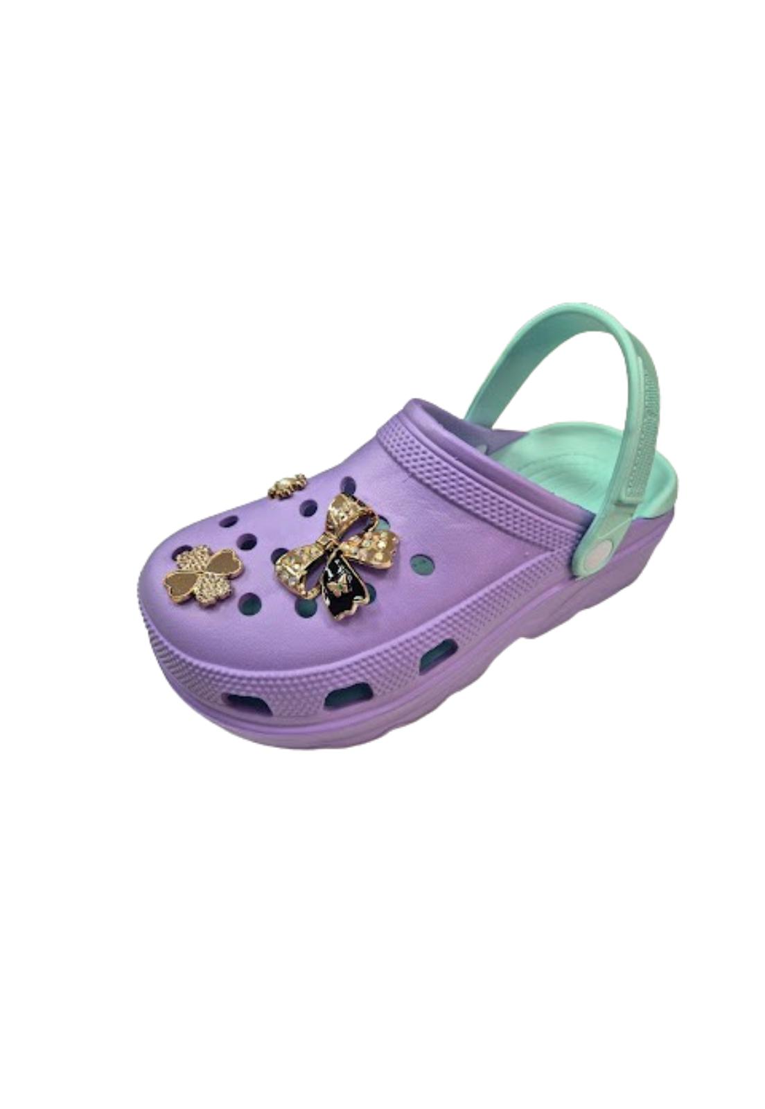 SANDALIA MUJER VINNYS OUTLET MORADO VERANO - 1