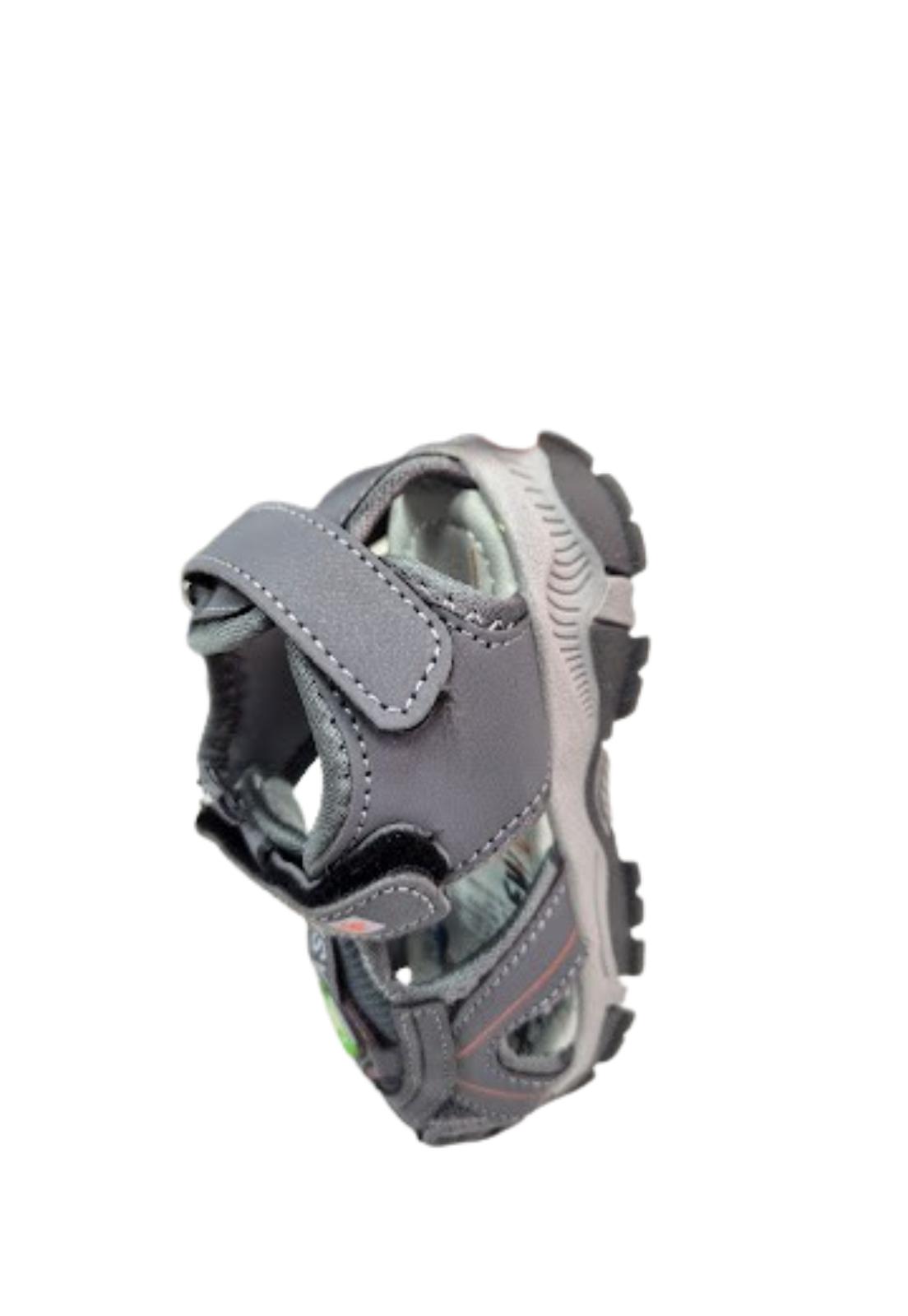 SANDALIA NIÑO GRIS VELCRO - 3