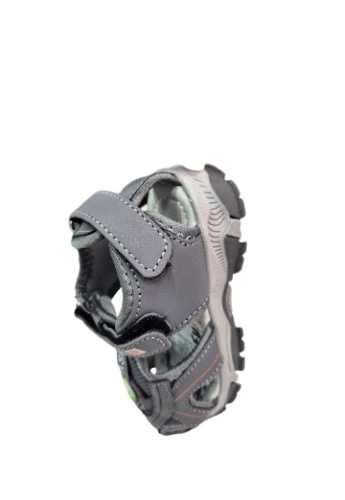 SANDALIA NIÑO GRIS VELCRO - 3