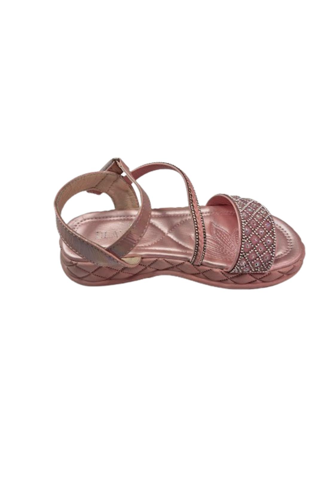 SANDALIA NIÑA VINNYS OUTLET ROSADO BRILLANTE - 2