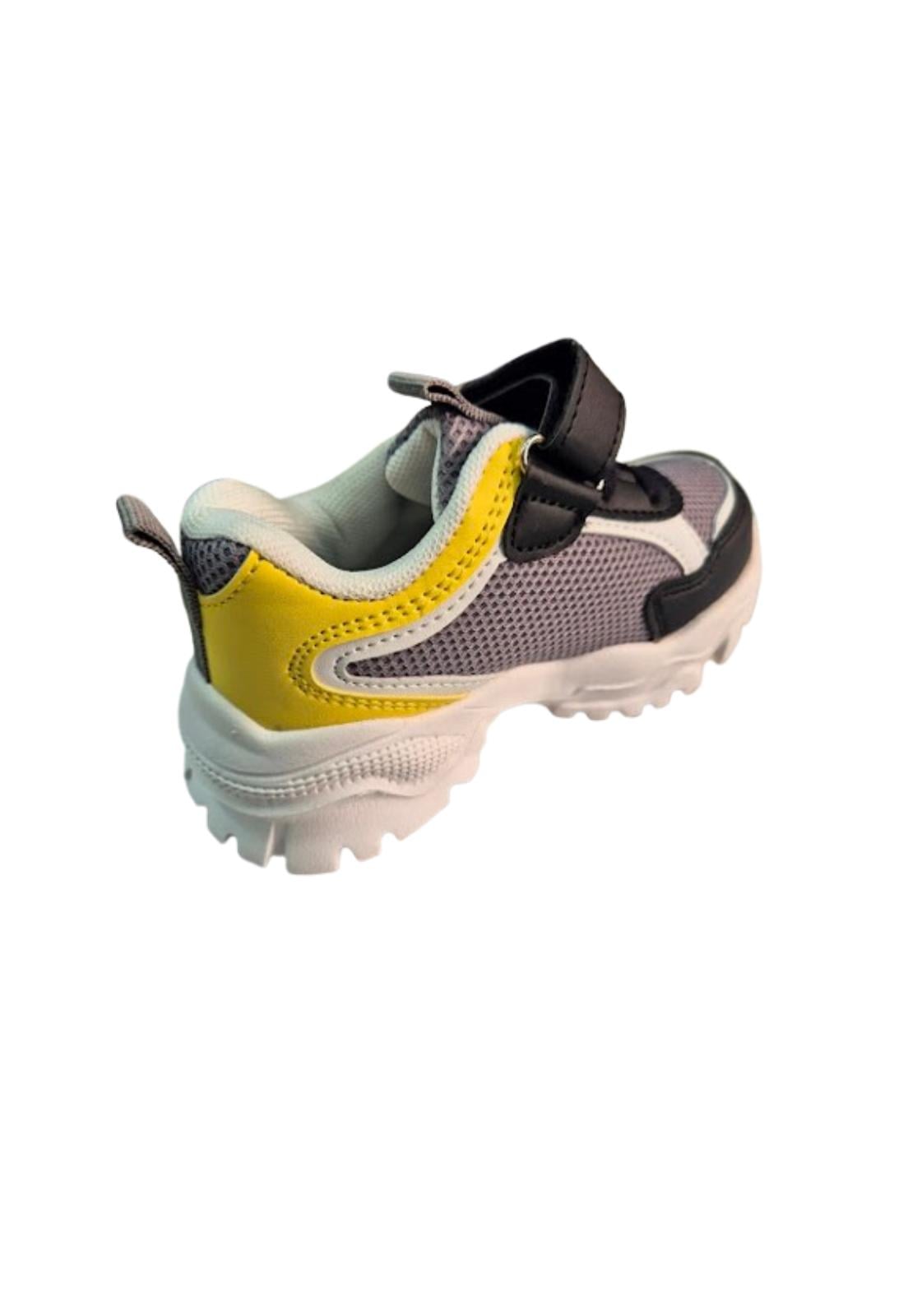 ZAPATILLA URBANA VELCRO NIÑO AMARILLO - 2