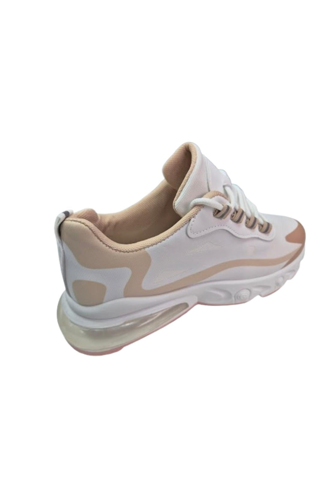 ZAPATILLA URBANA MUJER BEIGE - 2