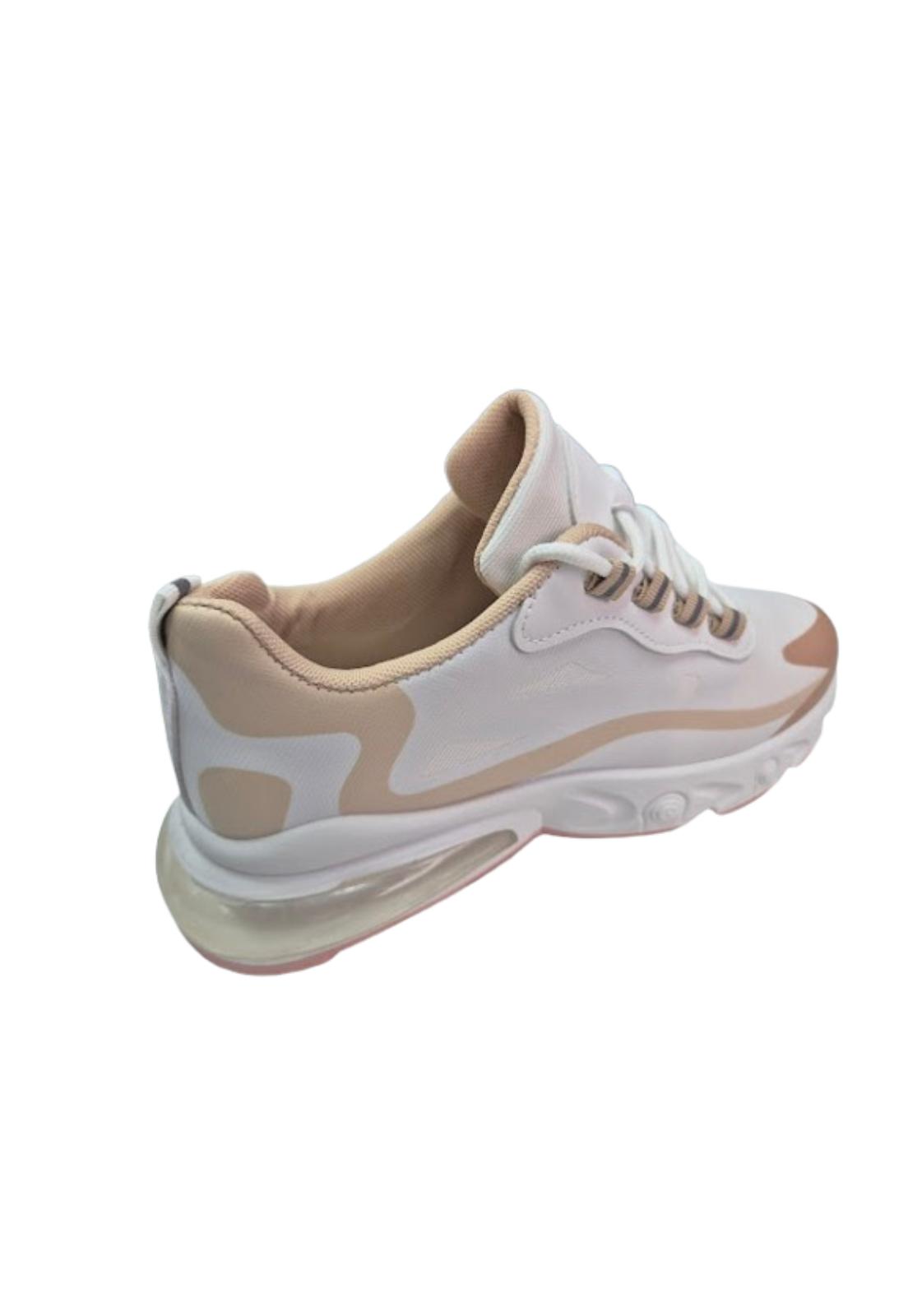 ZAPATILLA URBANA MUJER BEIGE - 2