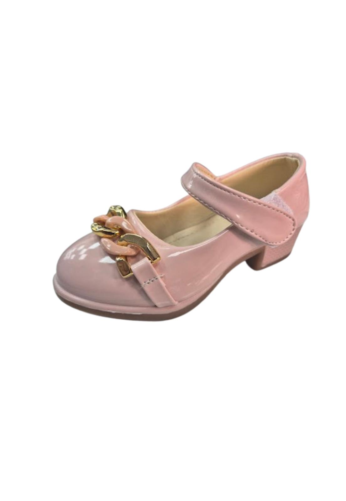 ZAPATO CHAROL NIÑA ROSADO - 1