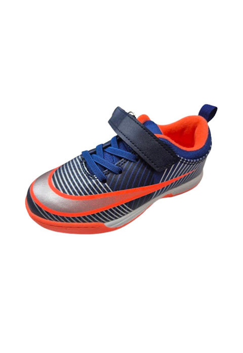 ZAPATILLA DEPORTIVA NIÑO NARANJO VELCRO - 2